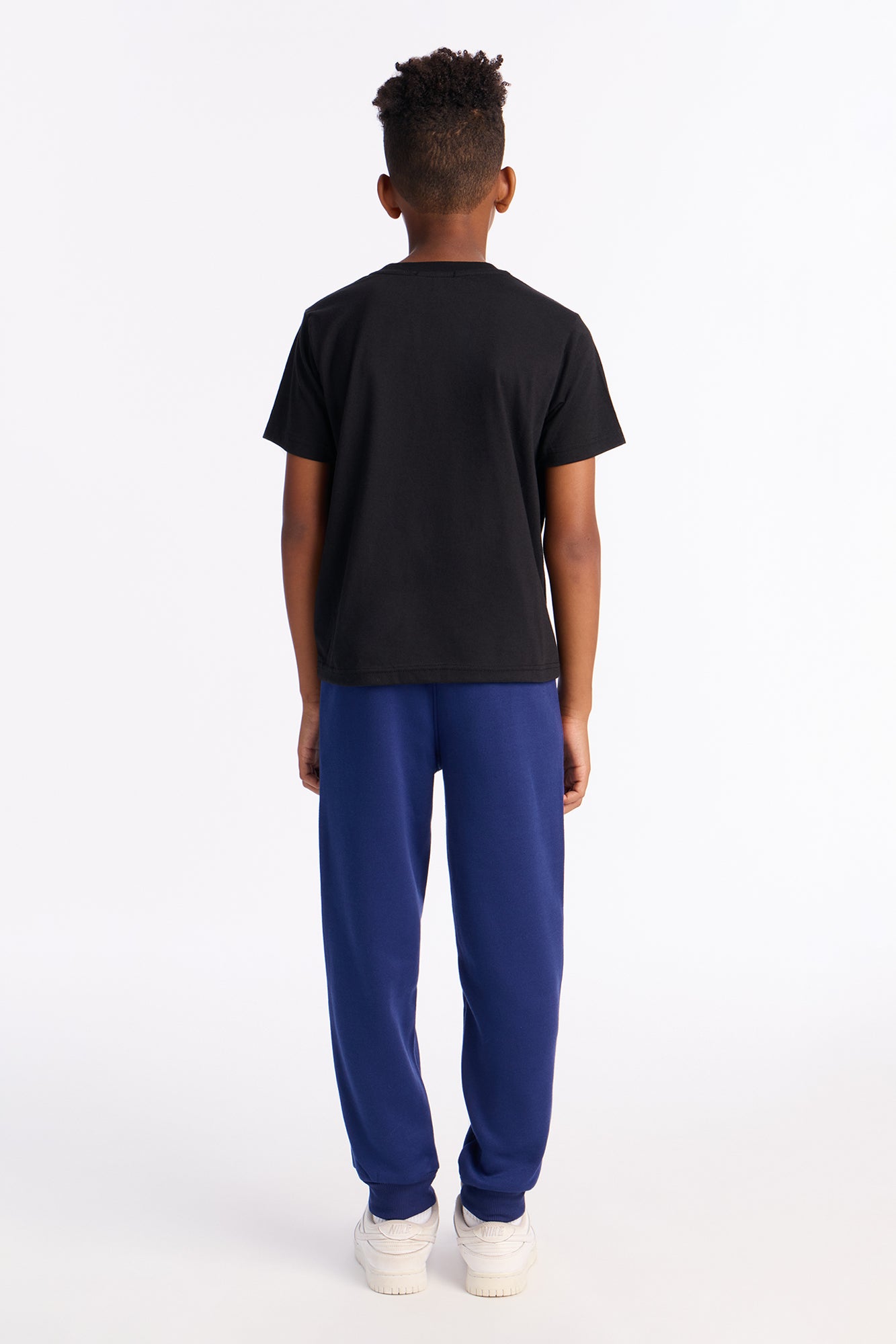 Mini Hustle And Work Hard Jogger Pant Set - Black/combo