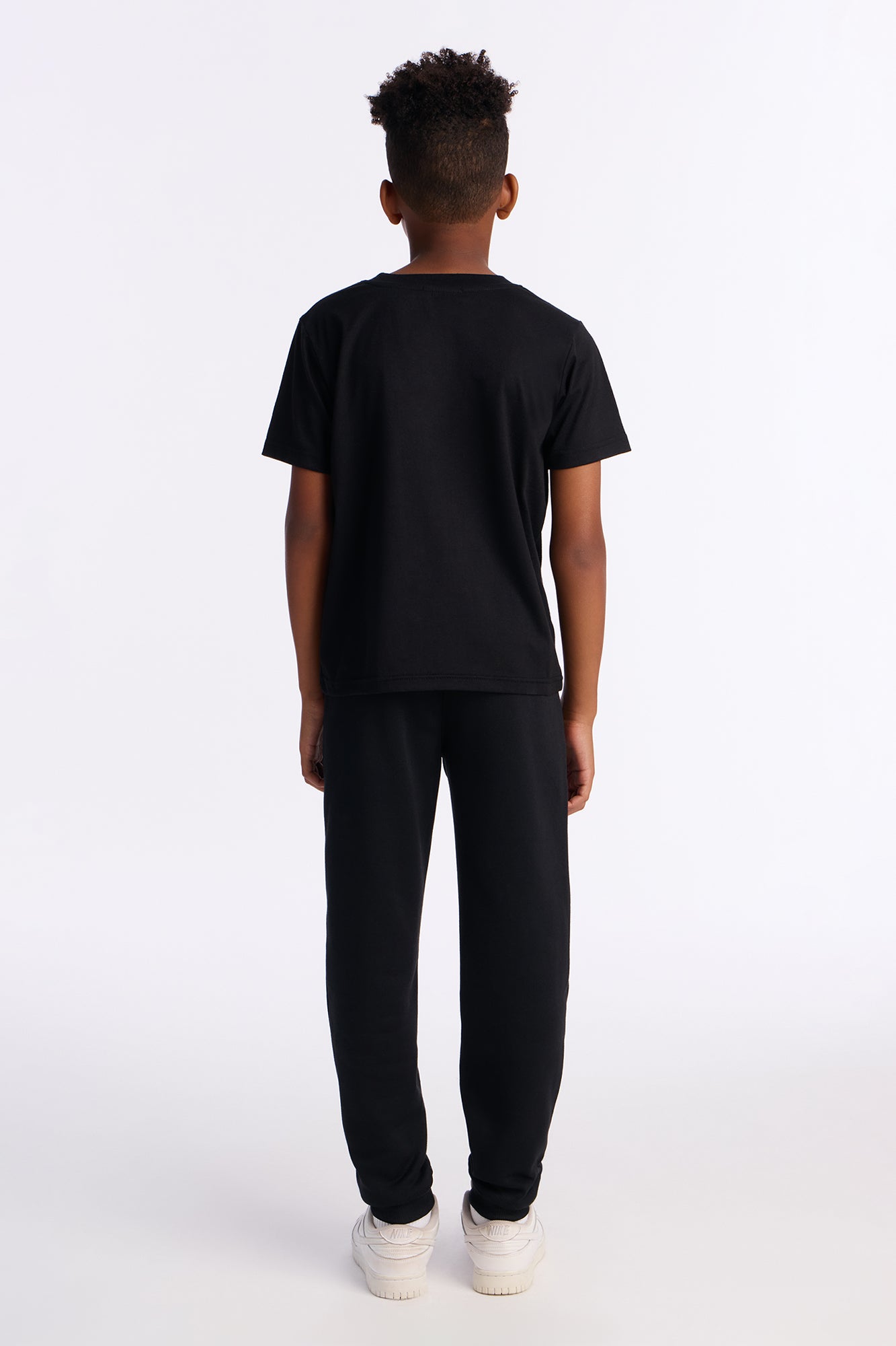 Mini Superior Jogger Pant Set - Black