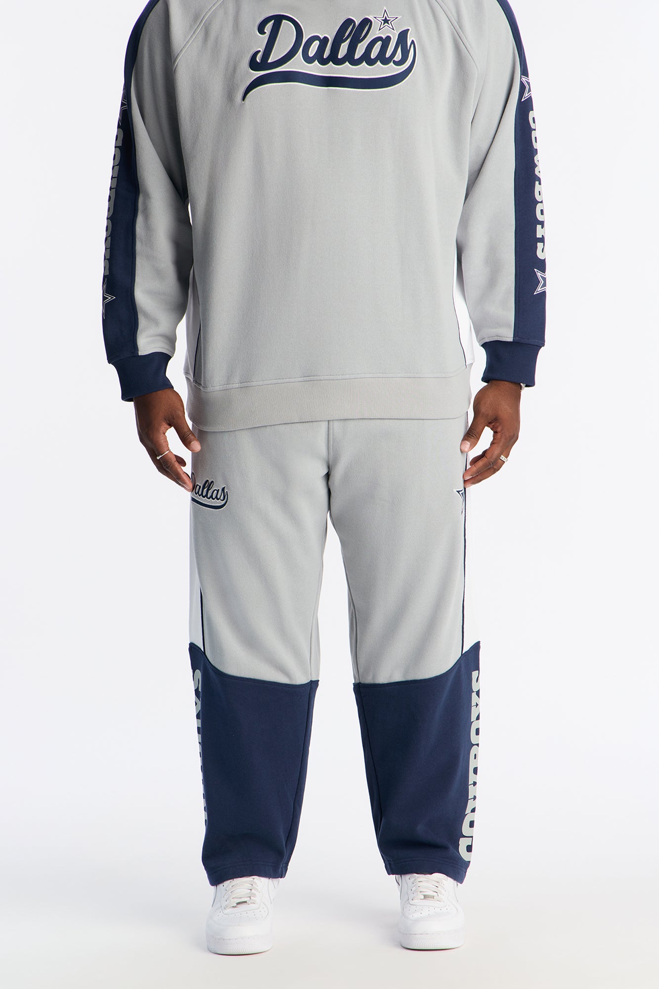 Cowboys Ride The Wave Sweatpants - Grey