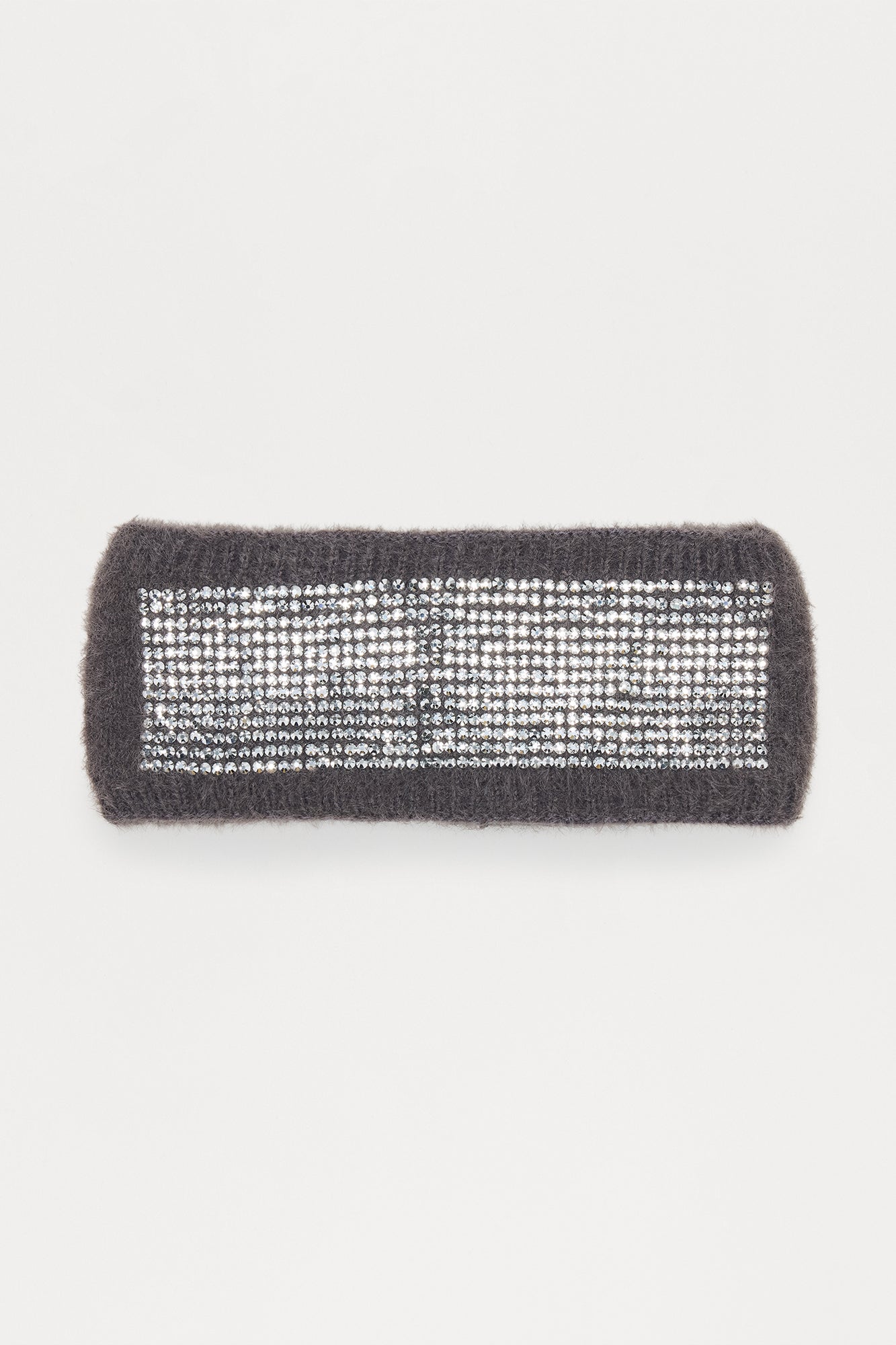 A Lot Of Sparkle Rhinestone Headband - Grey