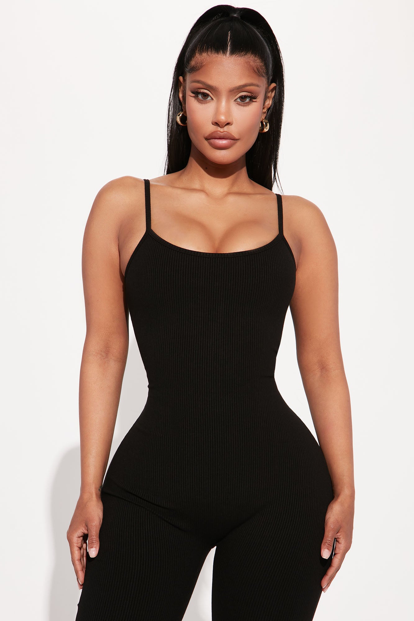 Nova Season Snatched Jumpsuit - Black