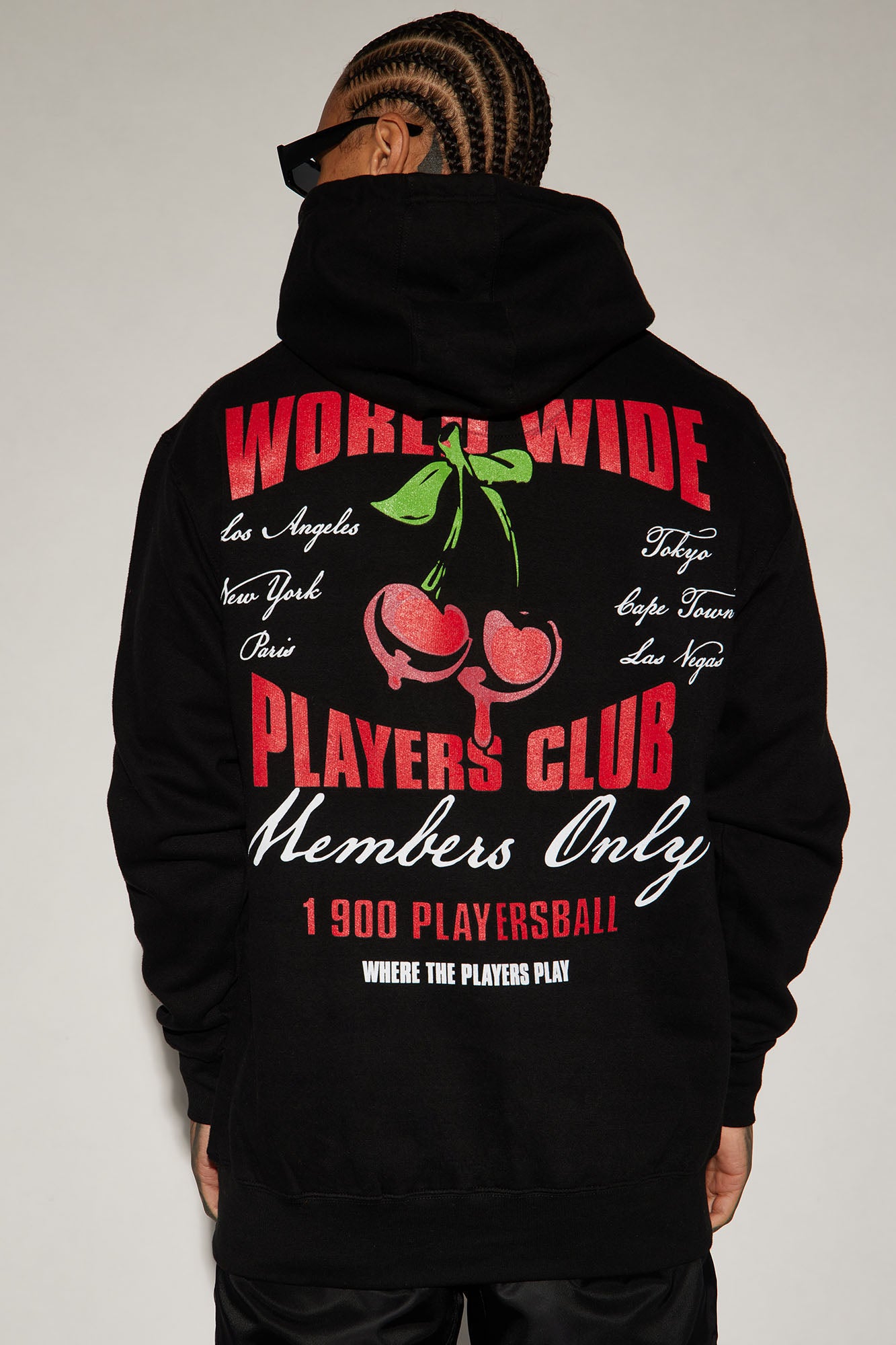 Players Play Hoodie - Black