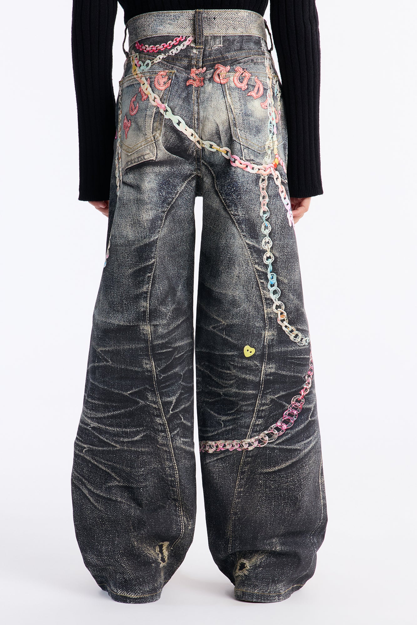 Mini Ashley Wide Leg Jean - Dark Wash