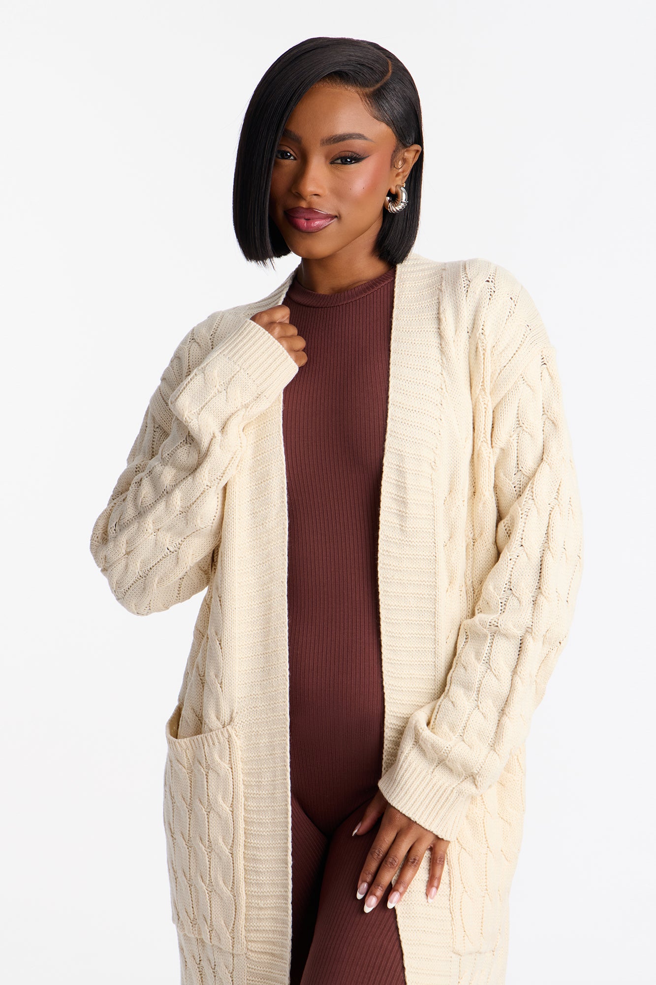 Every Day Strut Cardigan Sweater - Cream