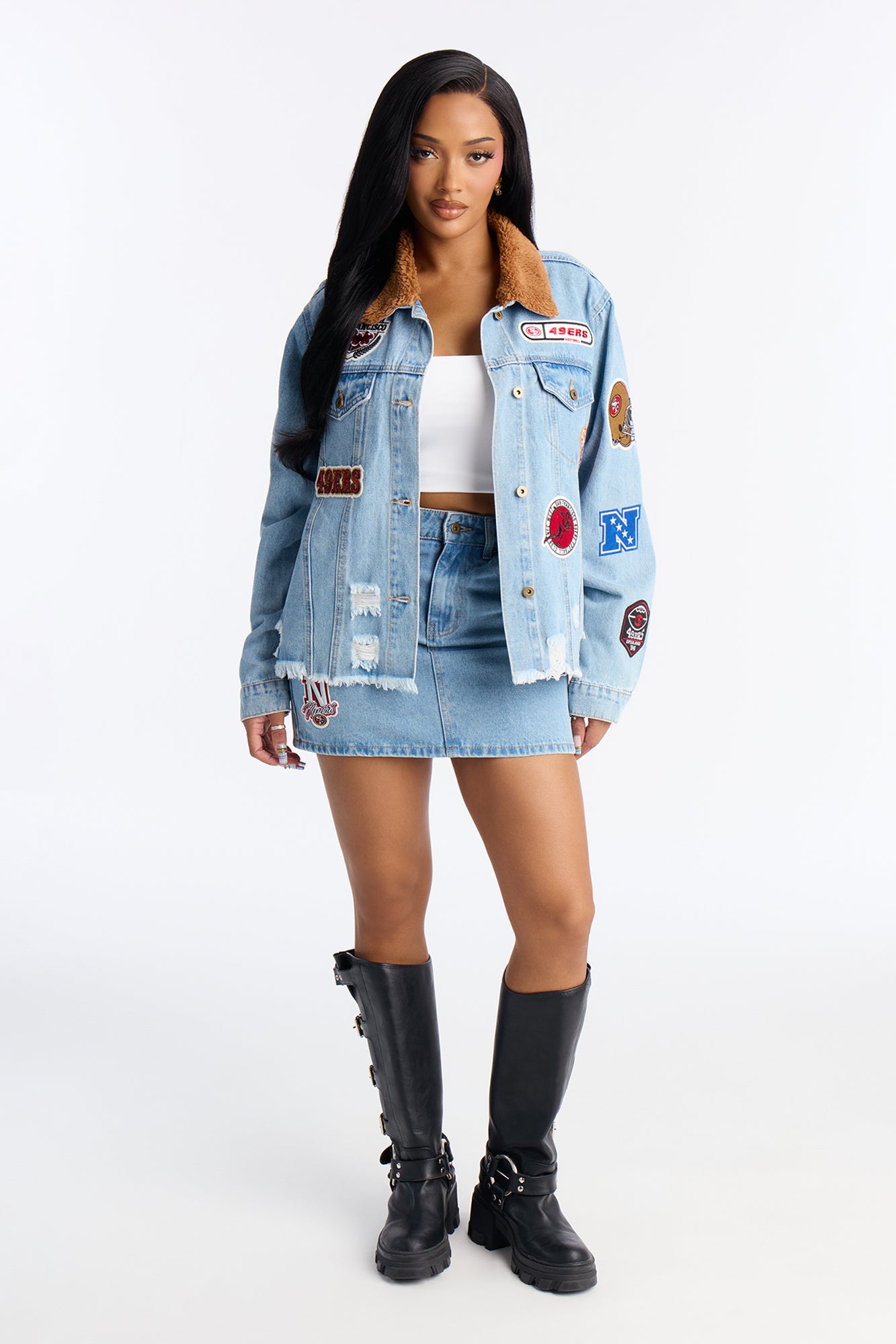 NFL 49ers Denim Jacket - Denim