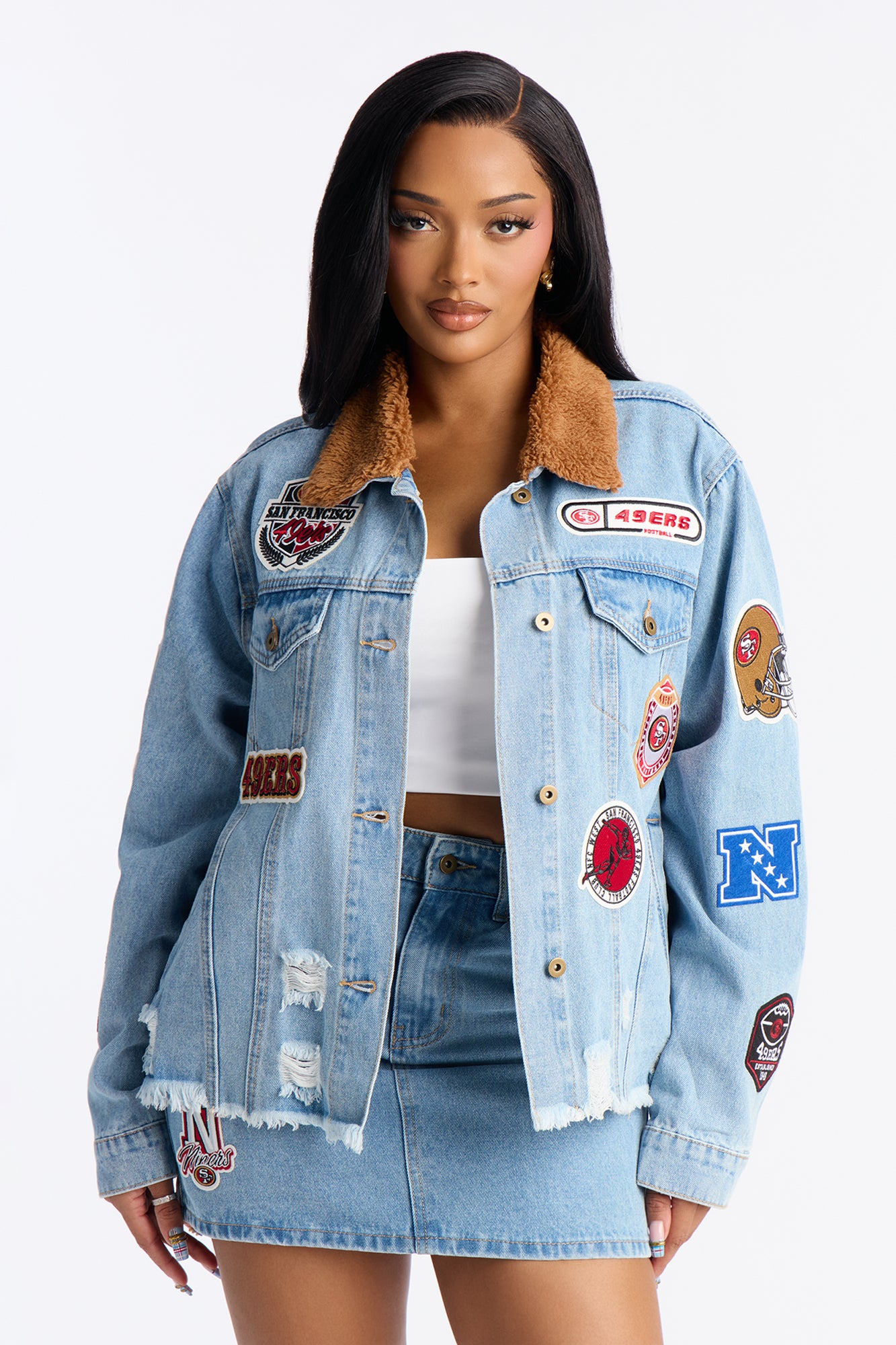 NFL 49ers Denim Jacket - Denim