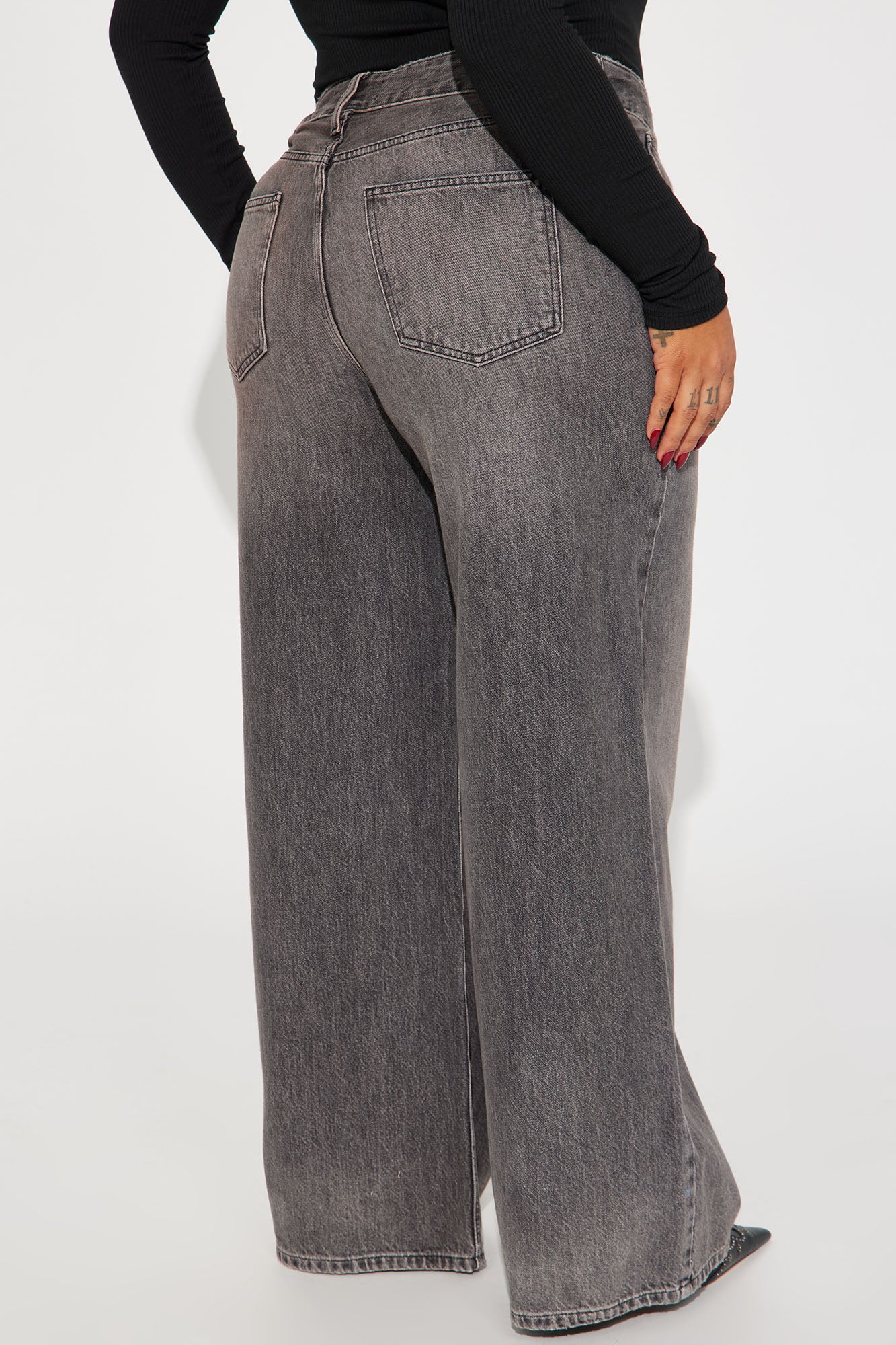 The Big Debut Baggy Jeans - Grey