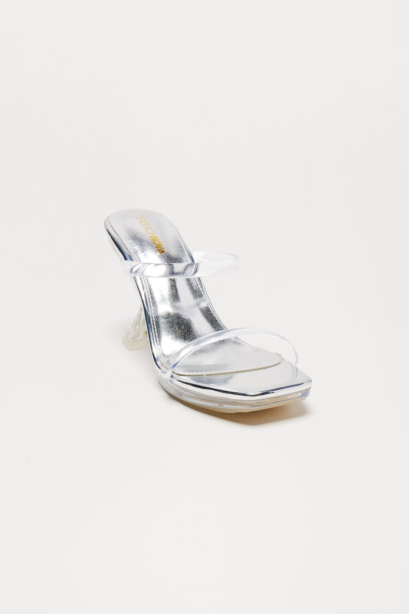 Masie Clear Mules - Clear