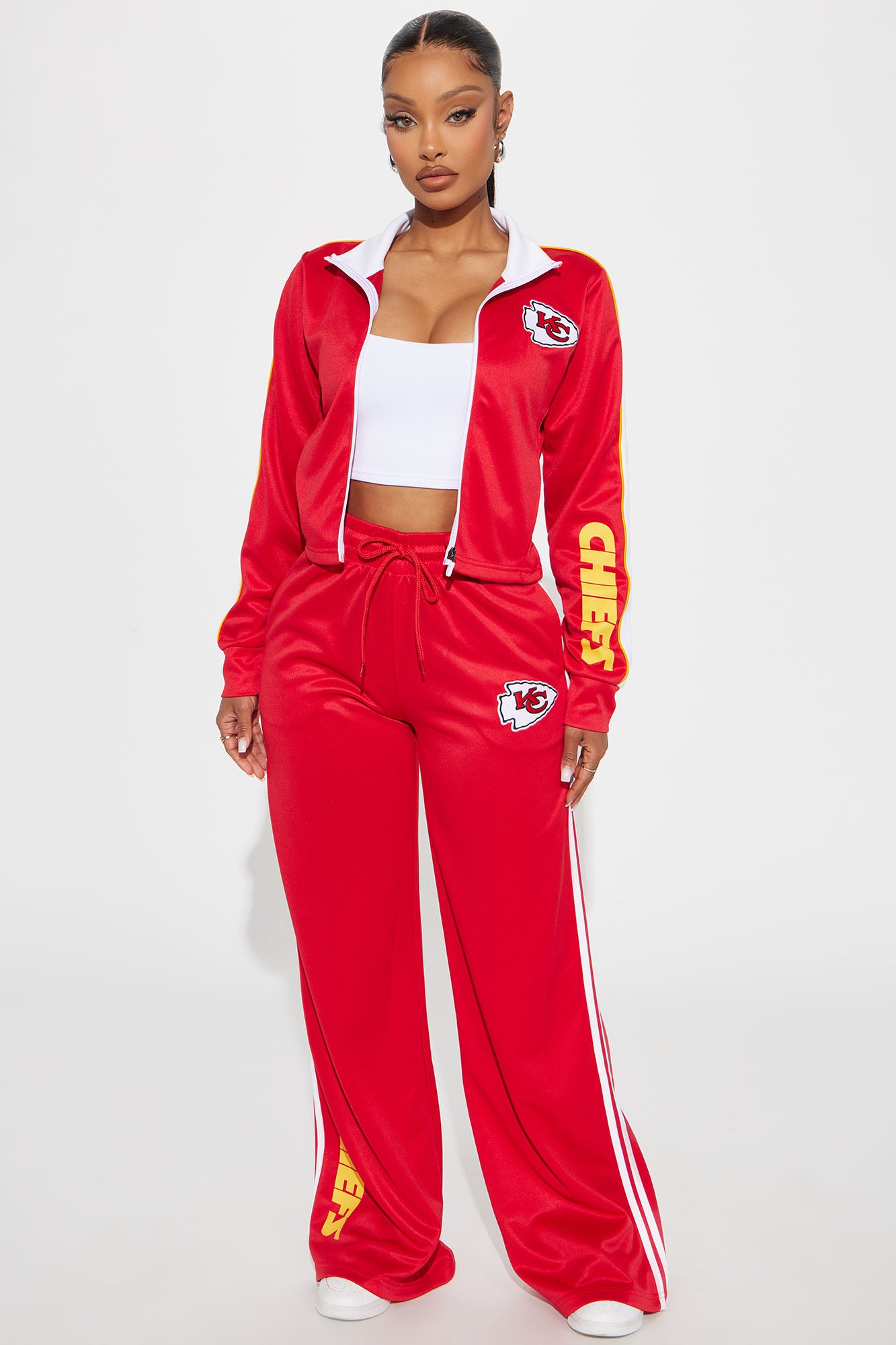 Chiefs Kingdom Zip Up Jacket - Red