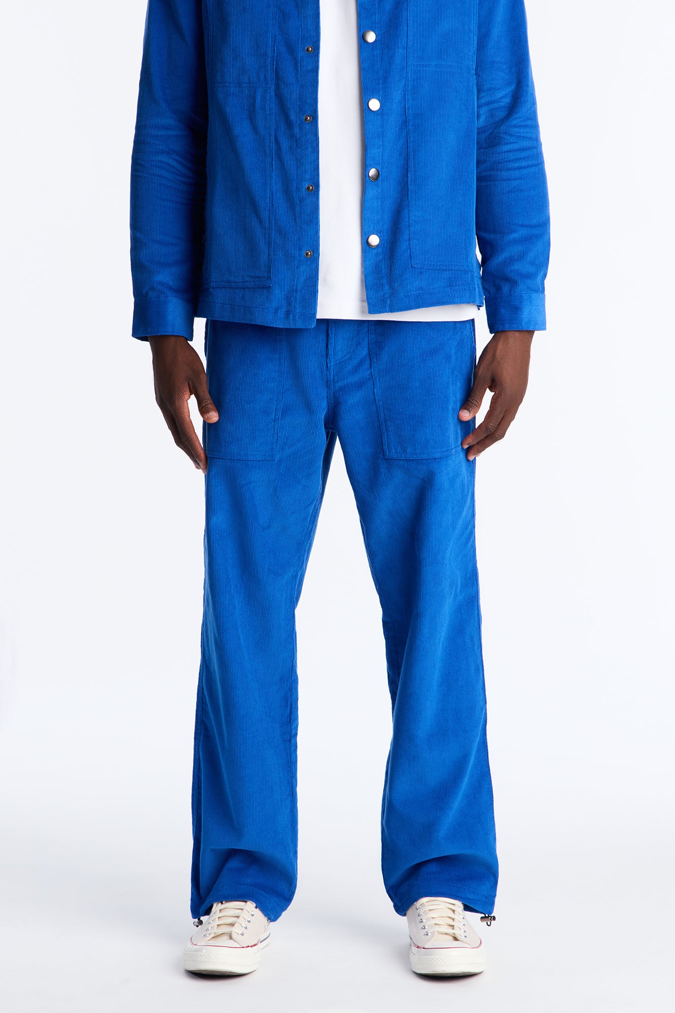 Straight Canyon Cord Pant - Navy