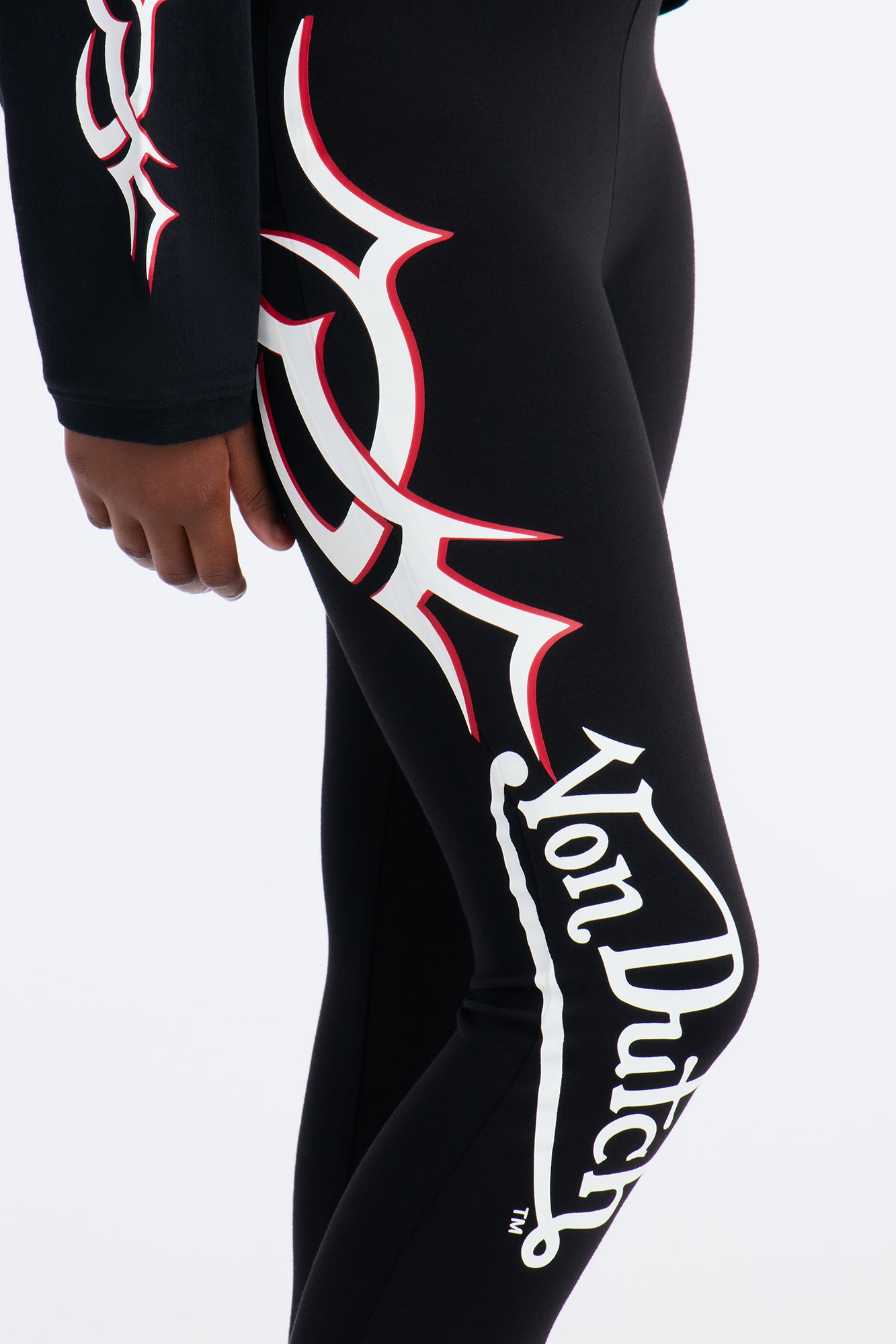 Mini Von Dutch Force Flared Pants - Black