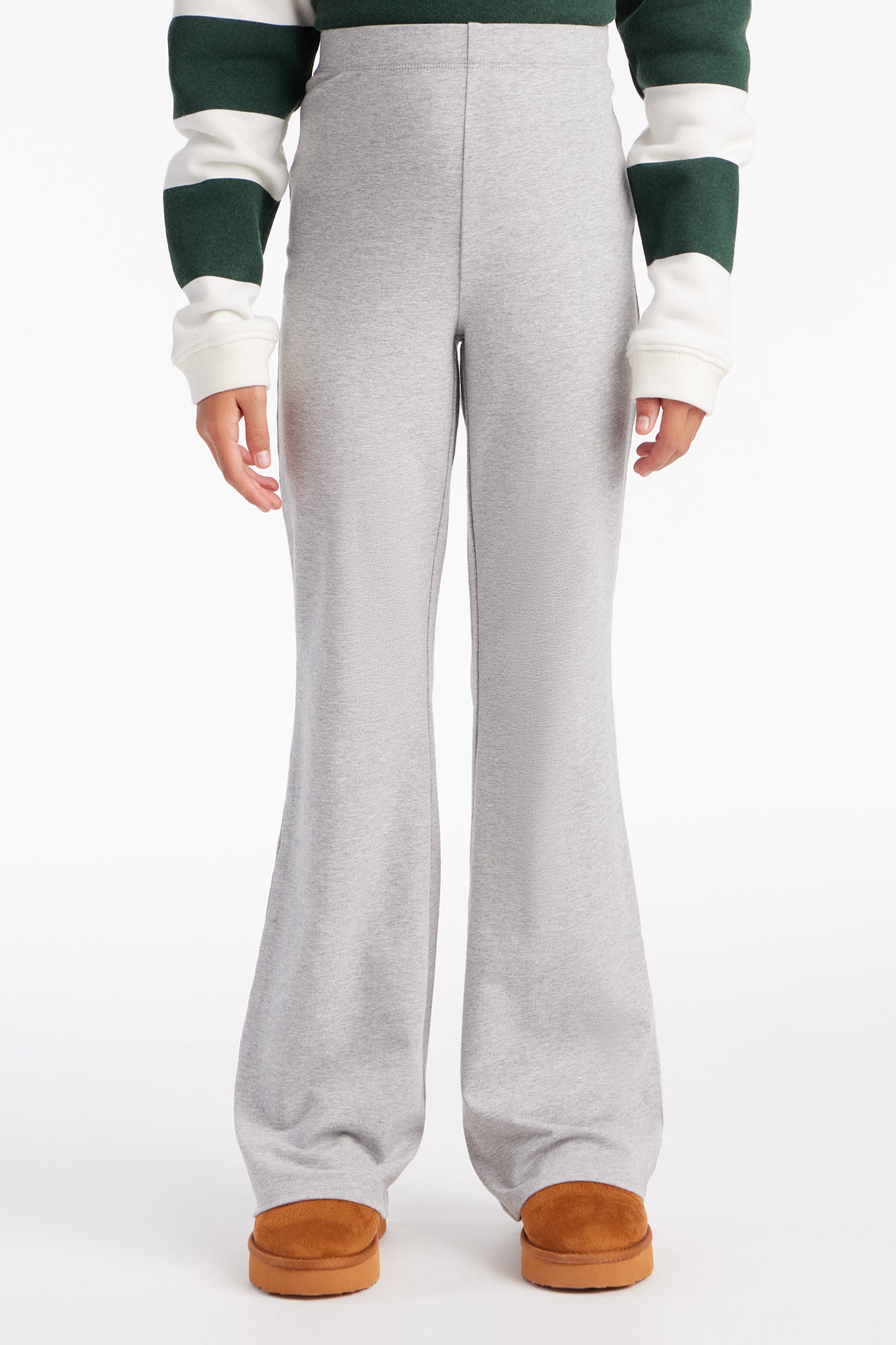 Mini Adriana Flare Pant II - Heather Grey
