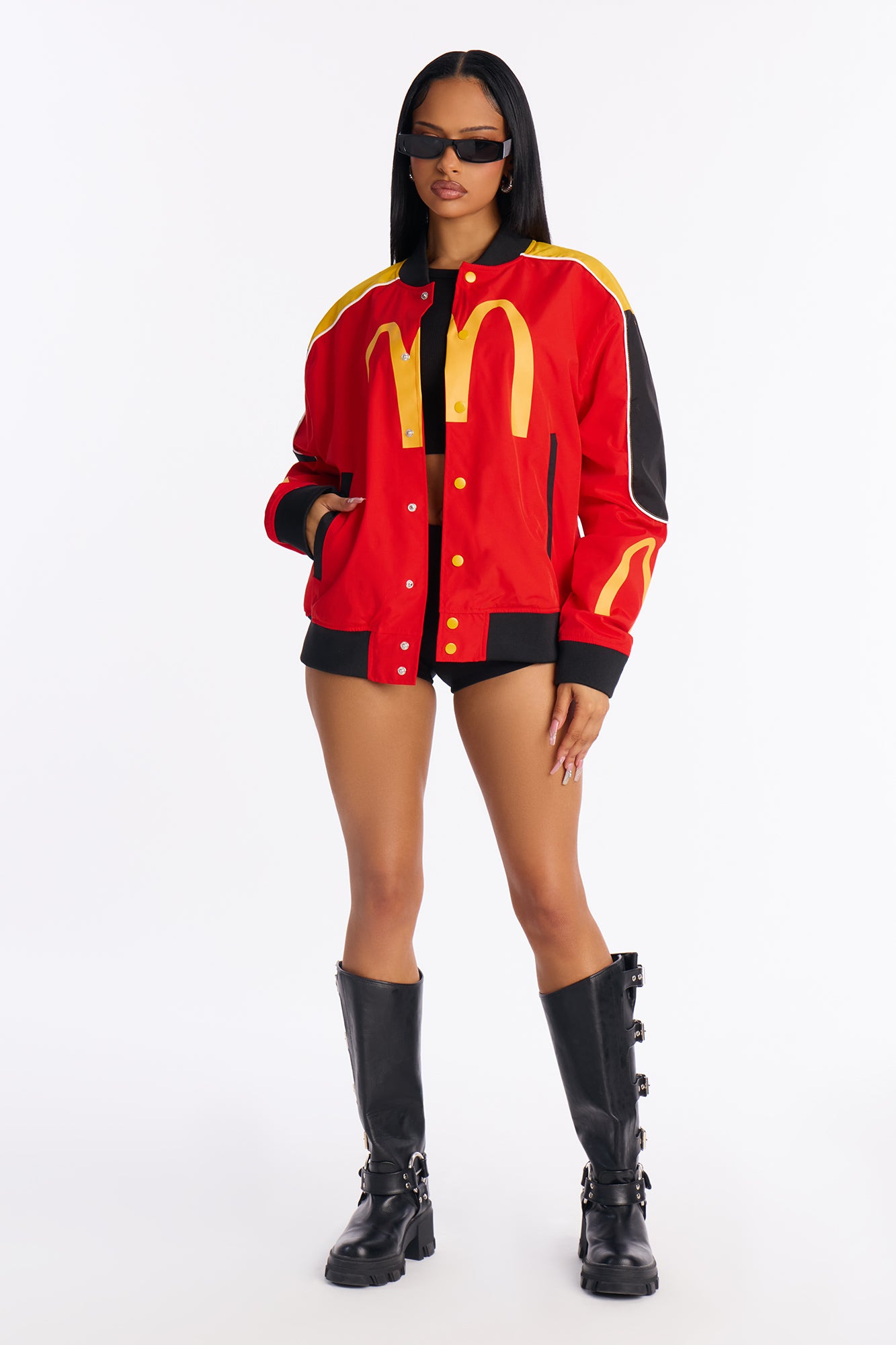 McDonald's Logo Jacket - Red/combo