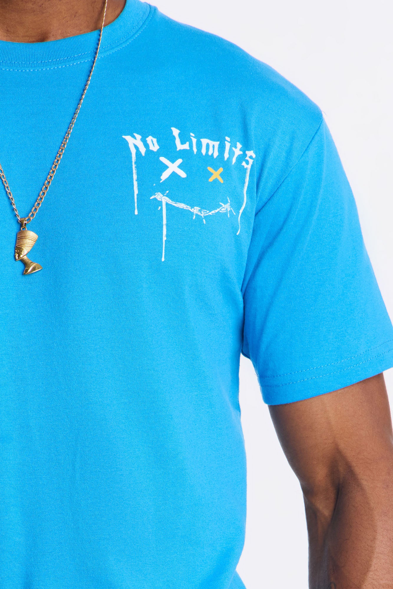 No Limits Just Legends Short Sleeve Tee - Blue