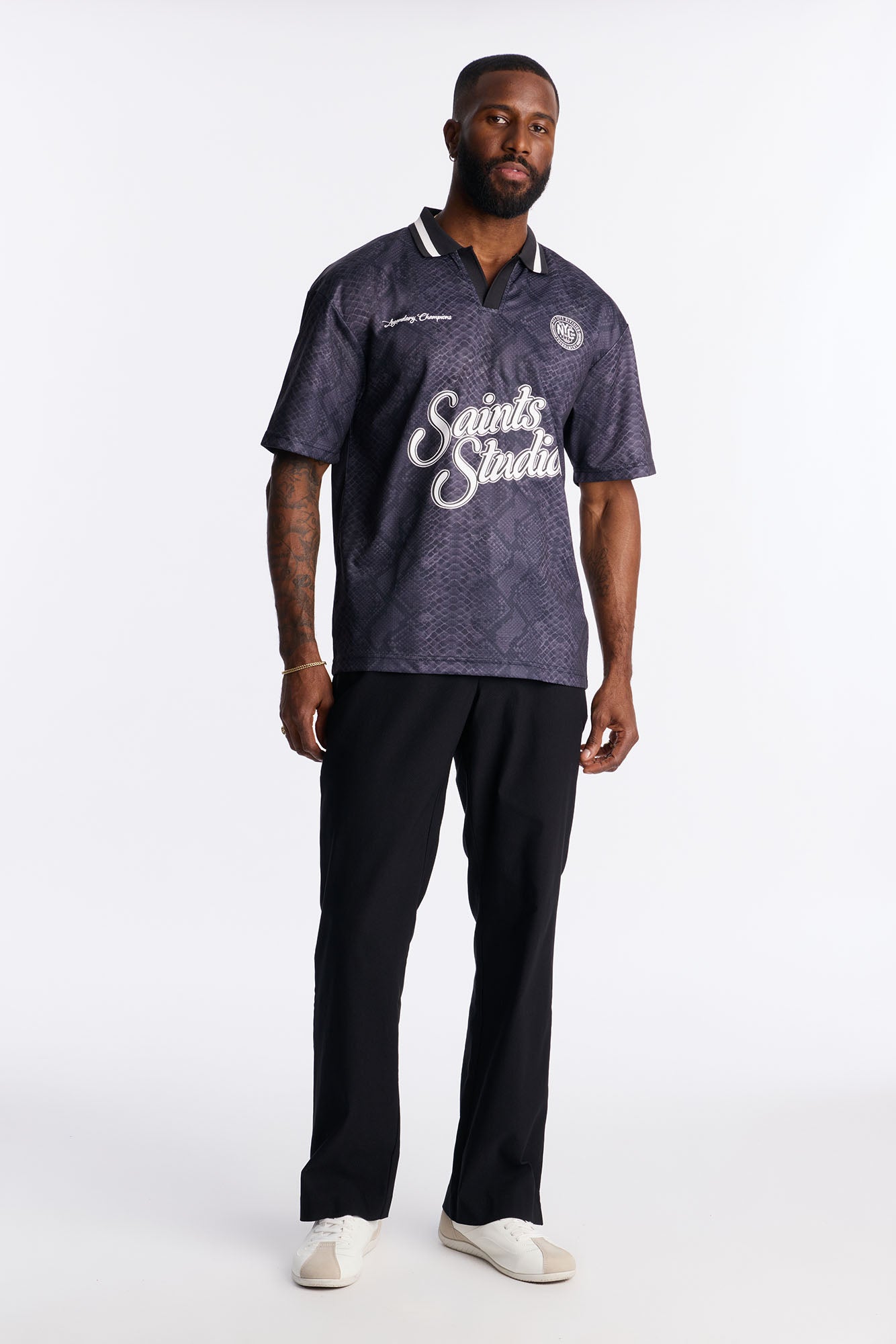 Saint Studios Python Jersey - Black