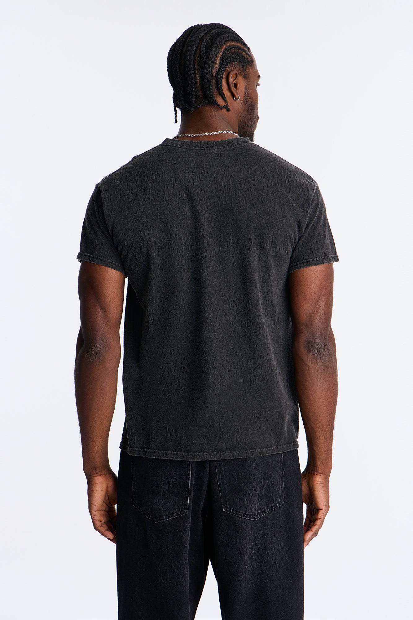 ODB Vintage Washed Short Sleeve Tee - Black Wash
