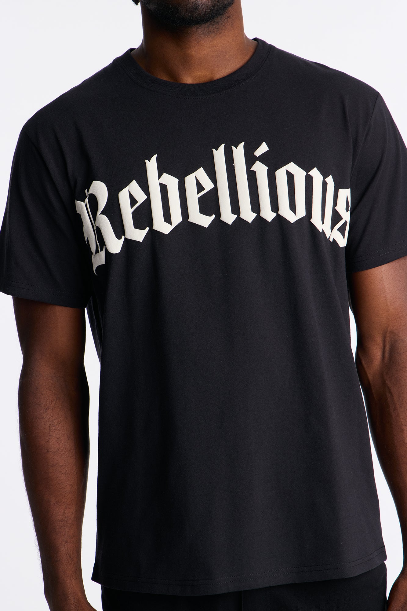 Rebellious Forever Short Sleeve Tee - Black