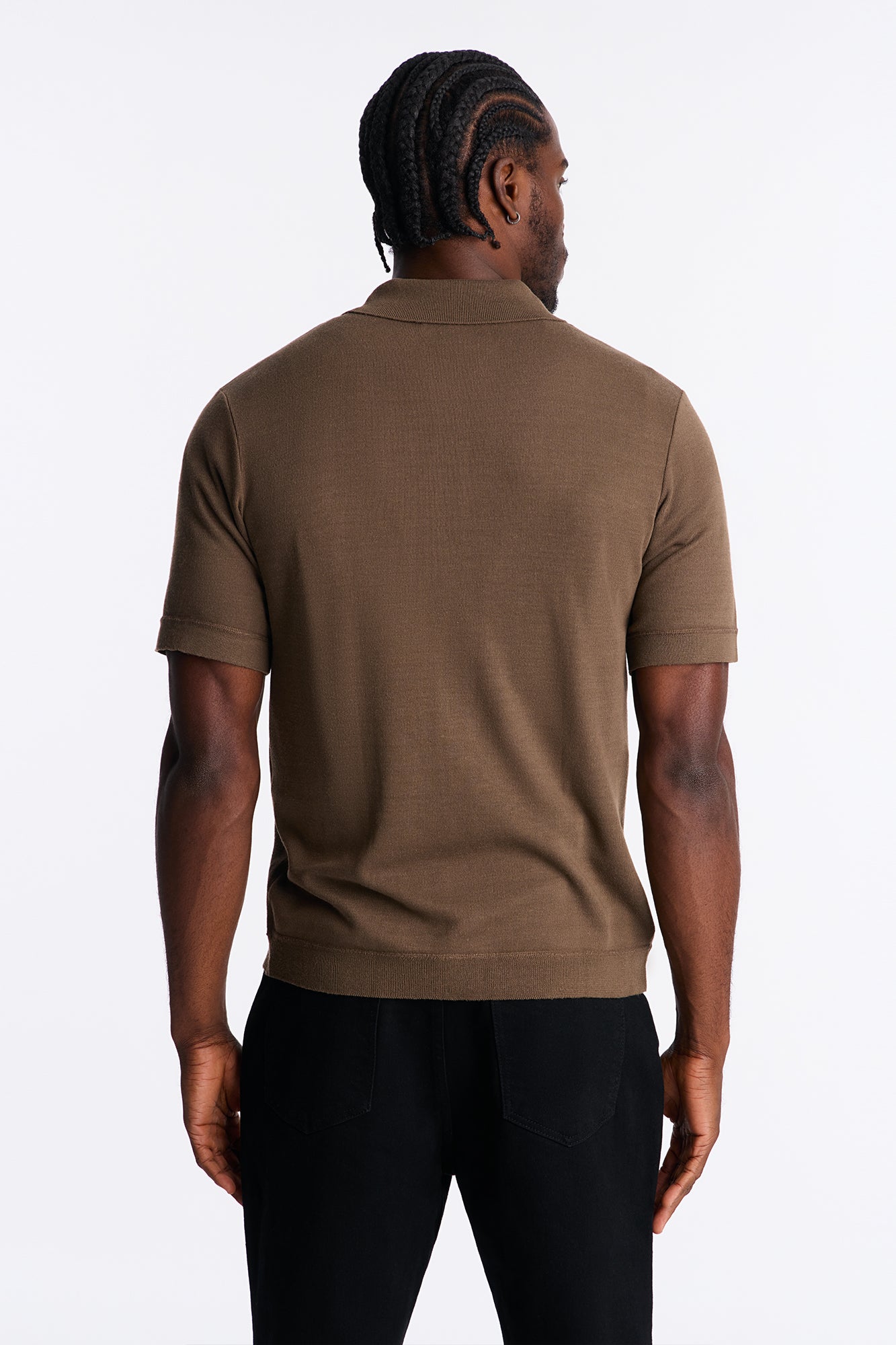 Sundown Lounge Button Up - Tan/Multi