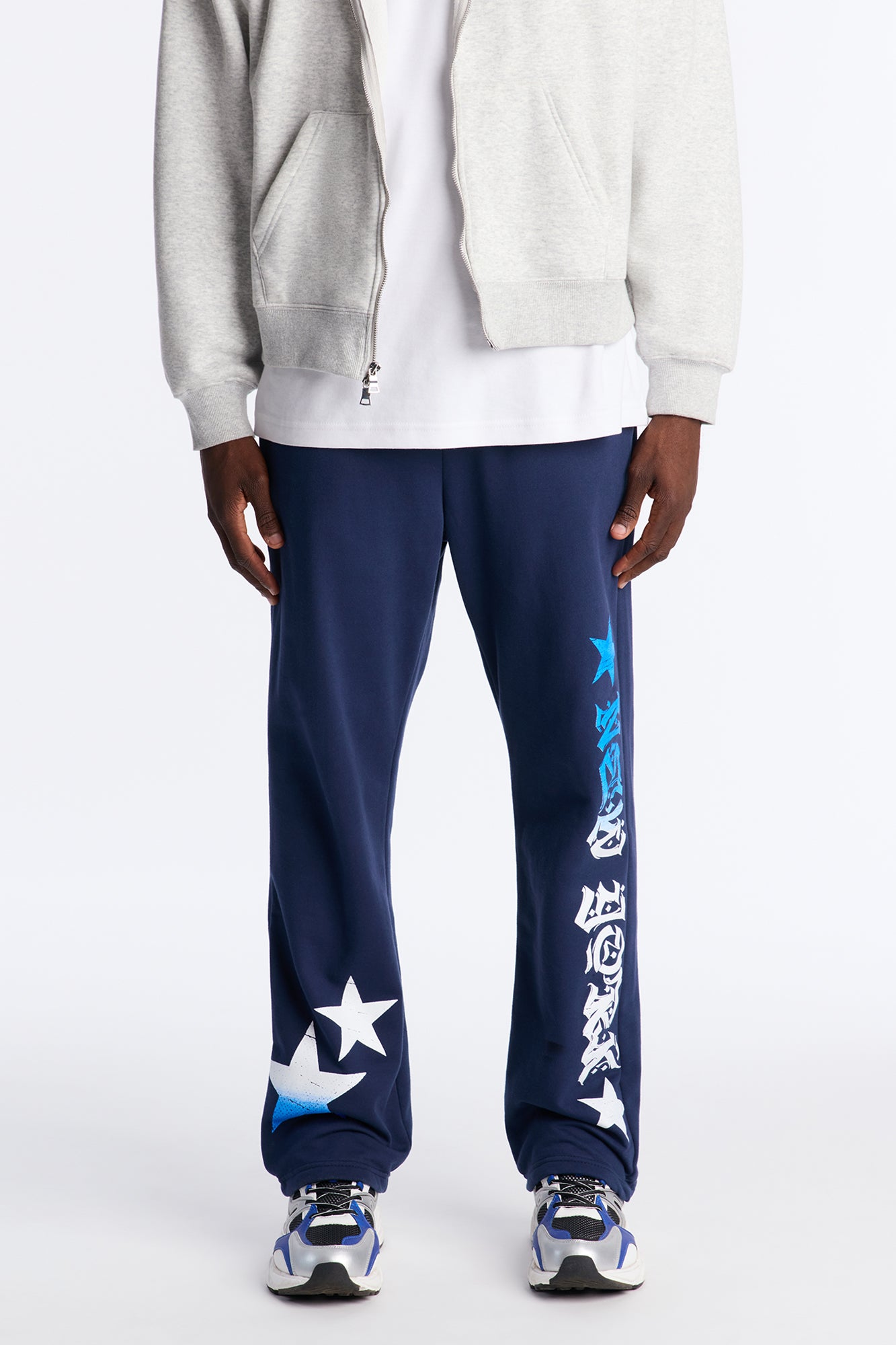New York All Star Baggy Sweatpants - Navy