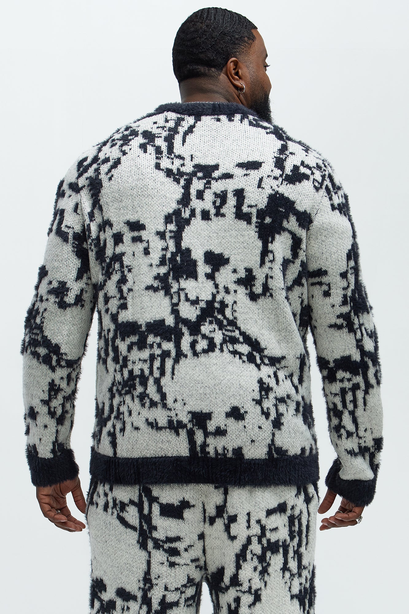 Sparrow Crewneck Sweater - Black