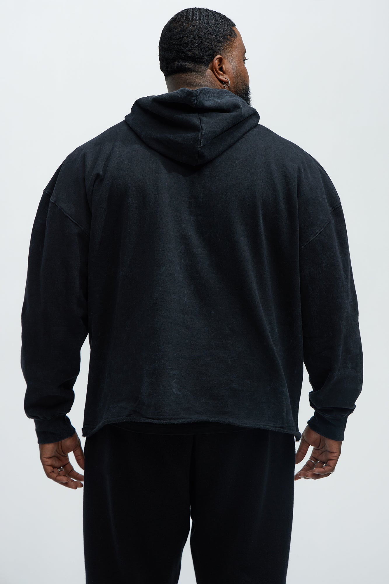 Saints And Sinners Lifecycle Oversized Hoodie - Black