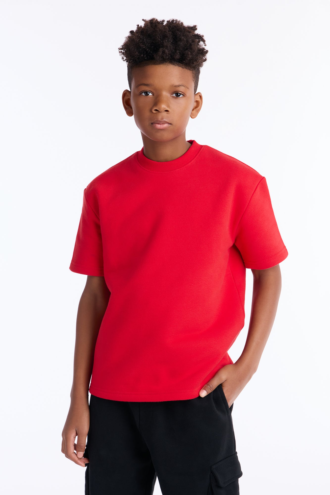 Mini 410 Oversized Tee - Red