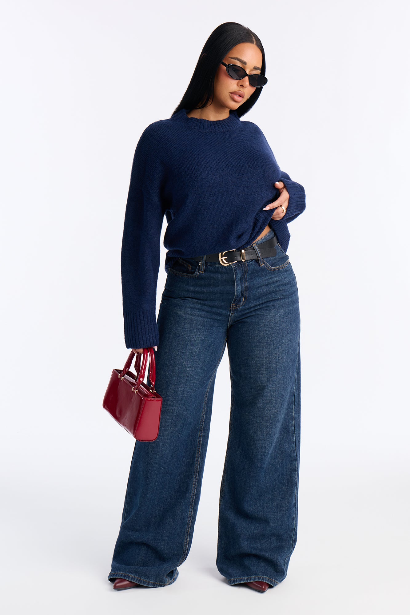 Laylin Sweater - Navy