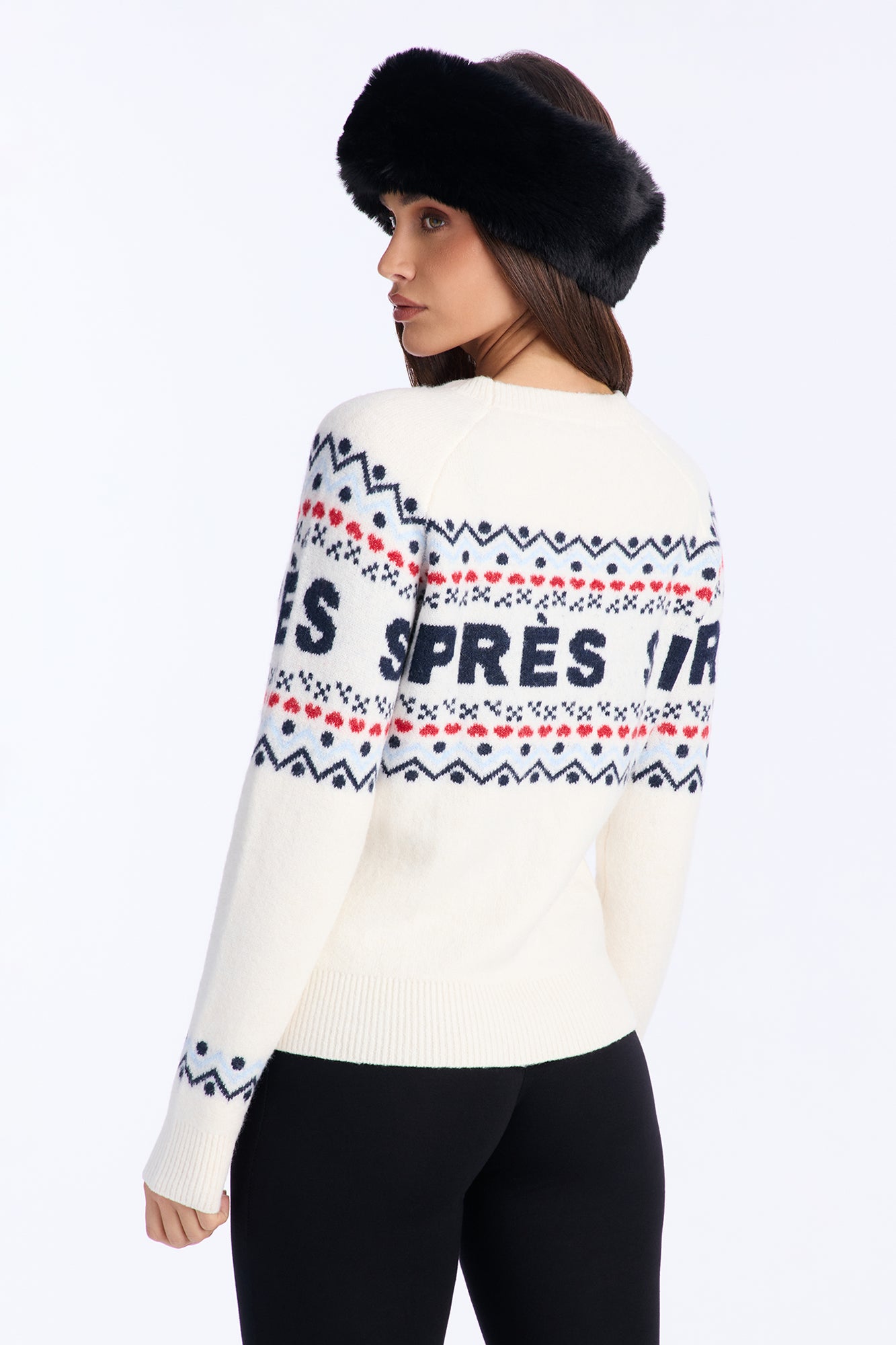Ski Après Fair Isle Sweater - Ivory/combo
