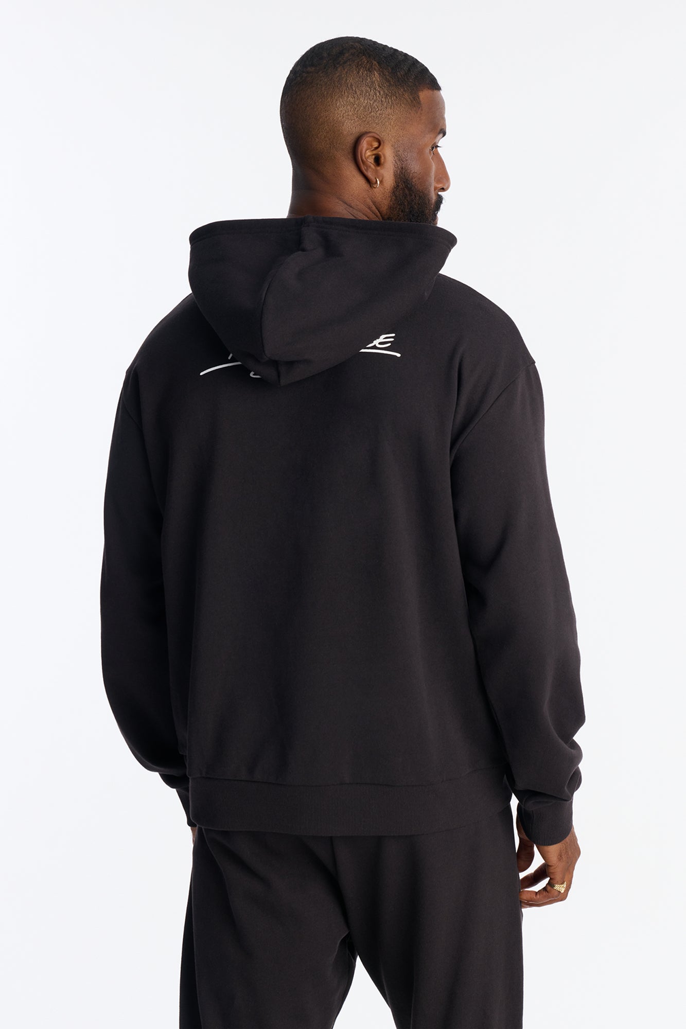 Disney Mickey Patch Hoodie - Black Wash