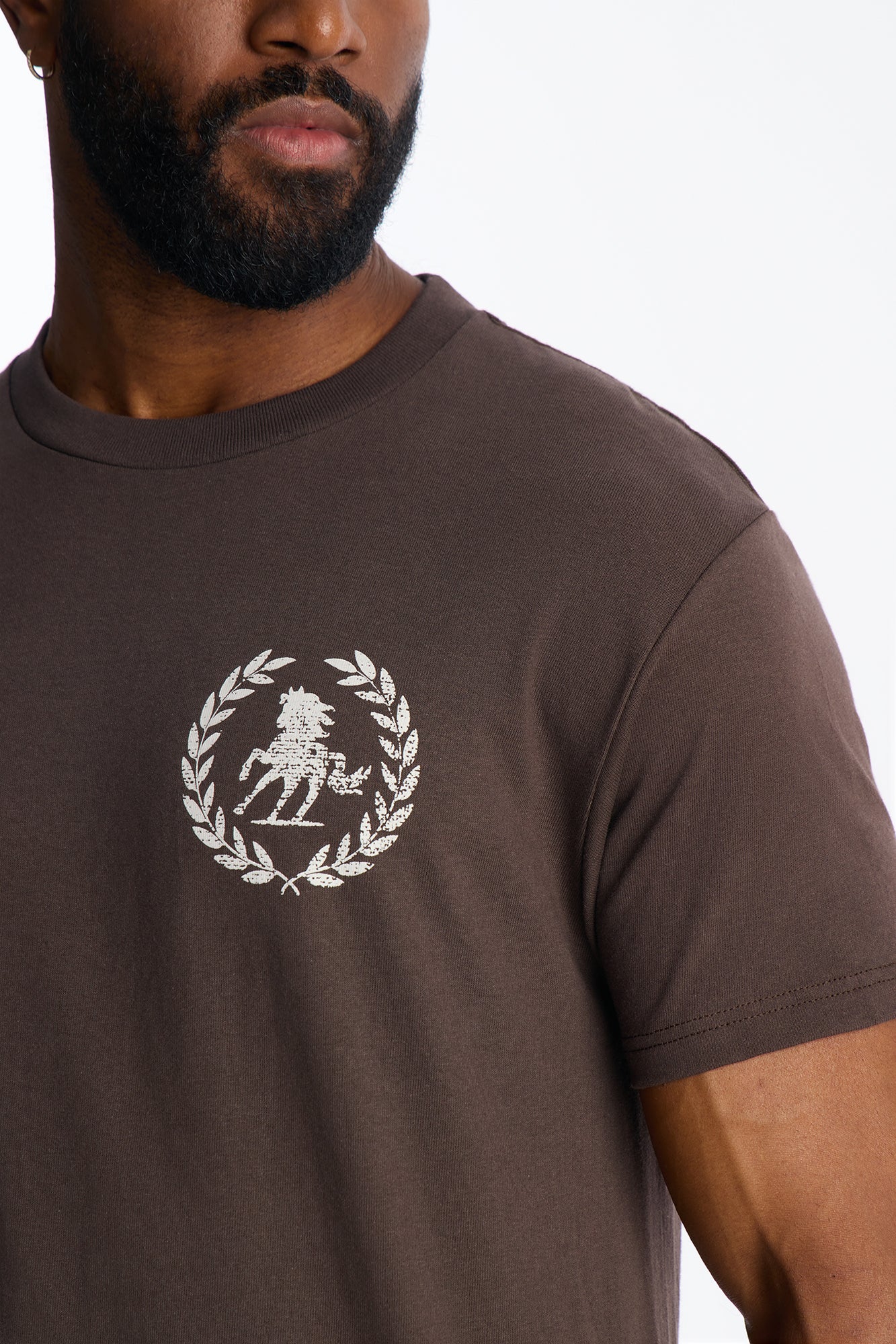 Speedway Racing Club Short Sleeve Tee - Brown