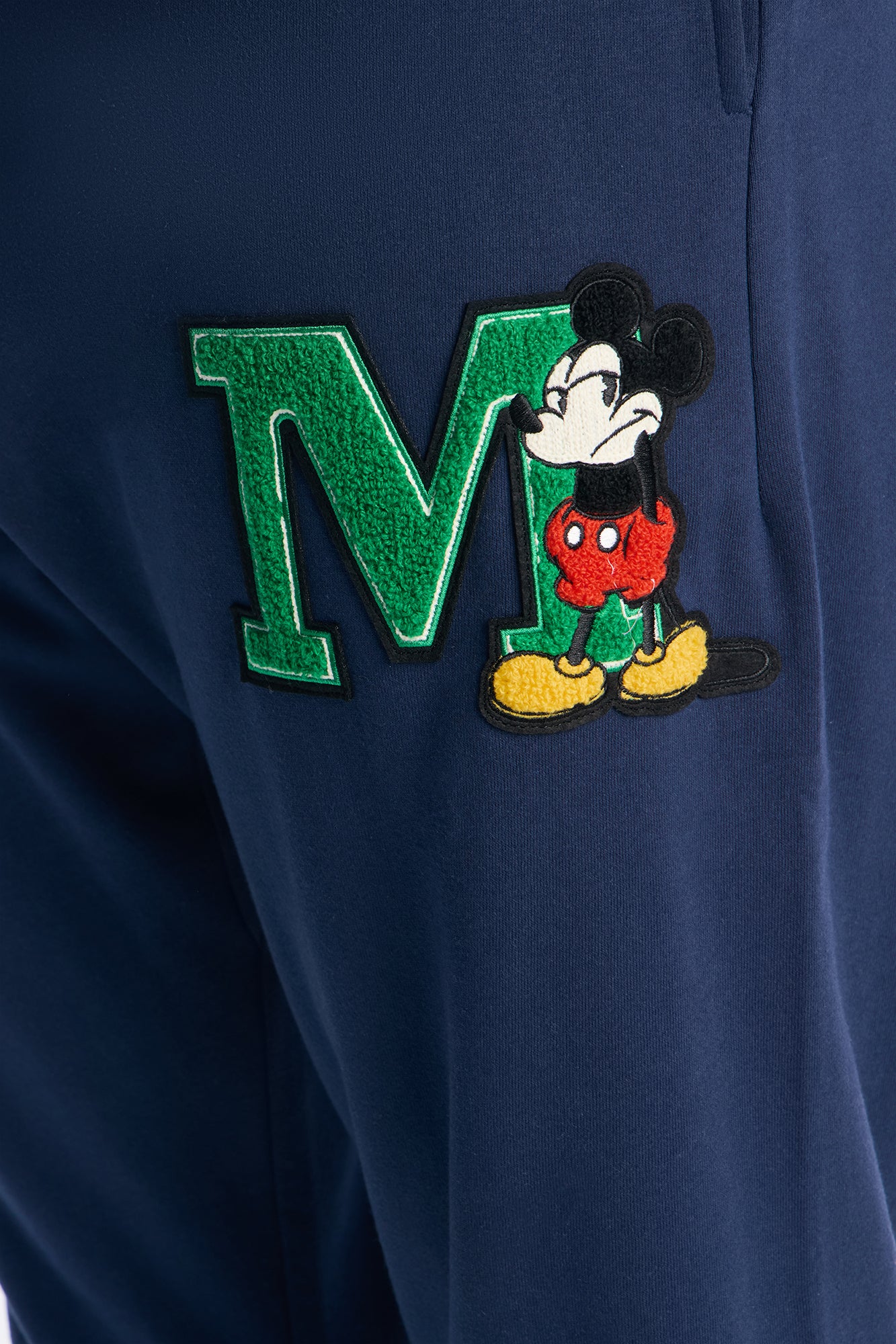 Disney Mr Mickey Patch Sweatpants - Navy