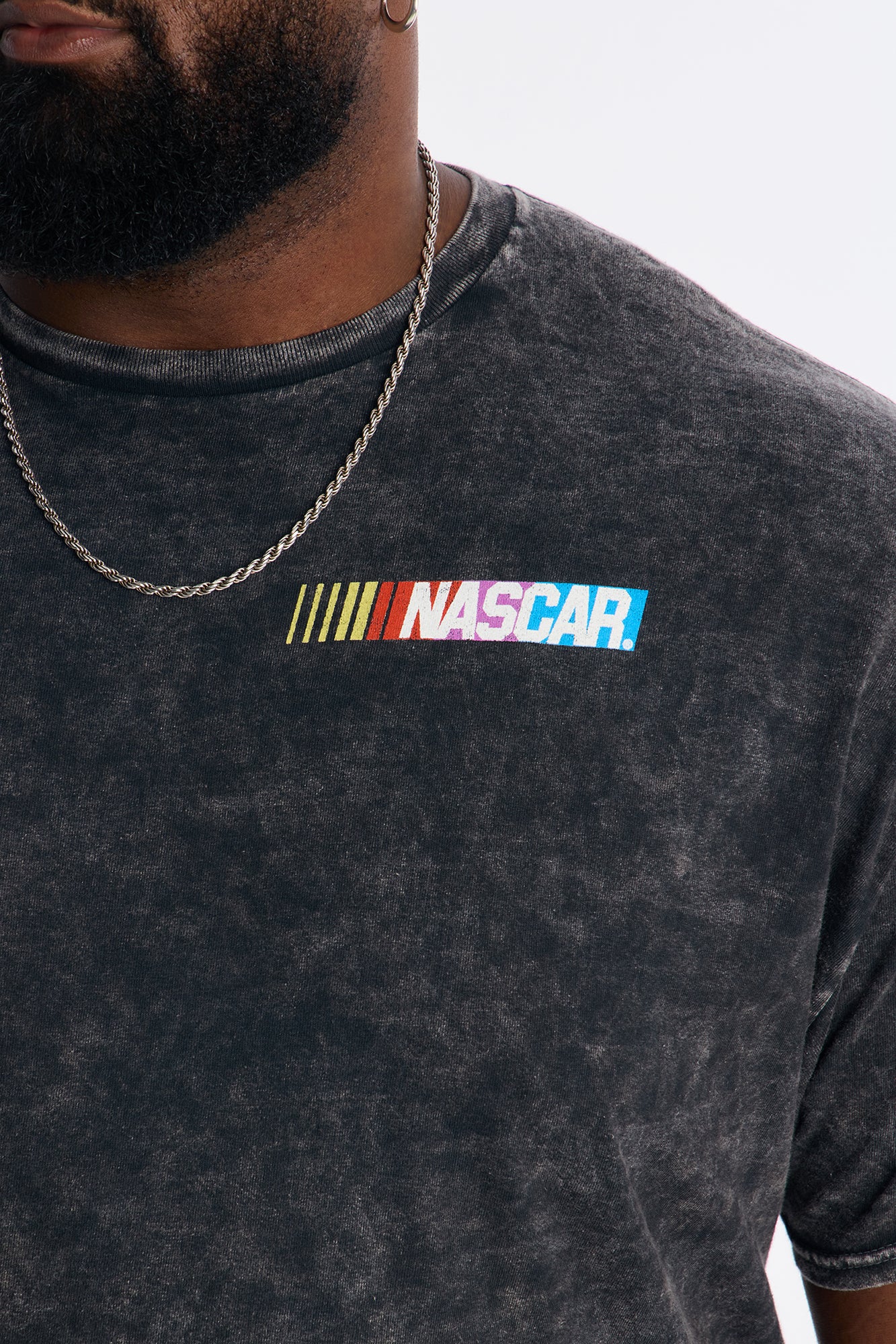 NASCAR Atlanta 500 Vintage Short Sleeve Tee - Black Wash