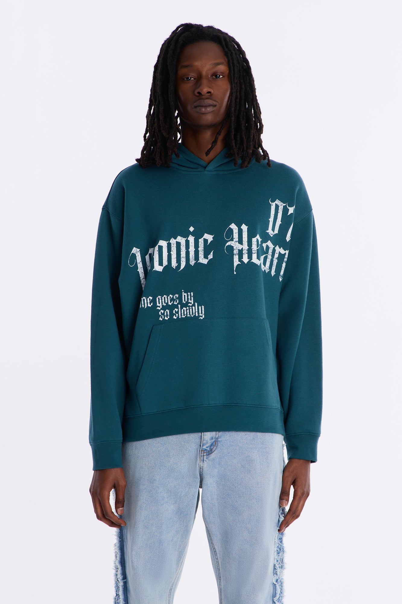 Iconic Heart Hoodie - Teal