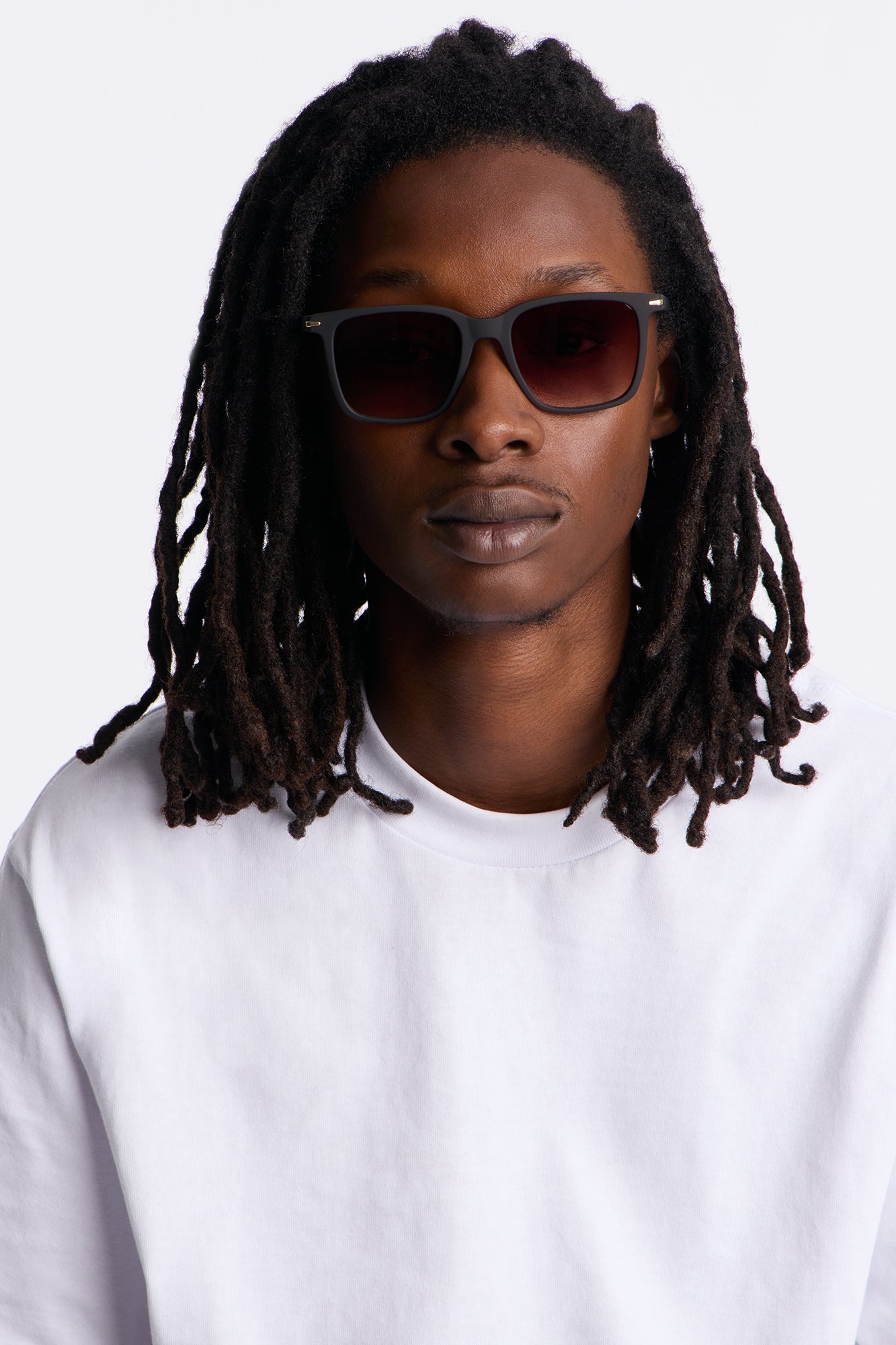 Next Up Colored Lens Sunglasses - Burgundy