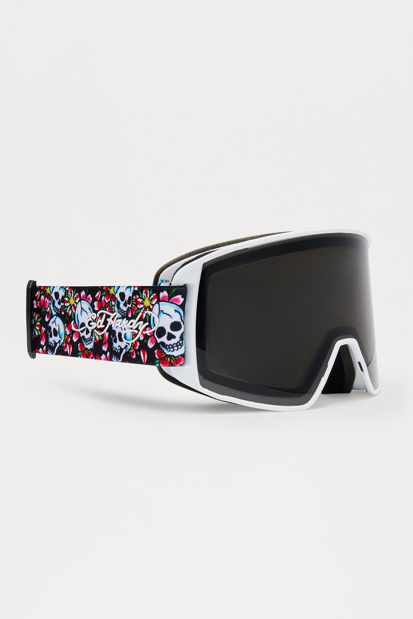 Ski Head Ed Hardy Snowboard Ski Goggles - Black/White