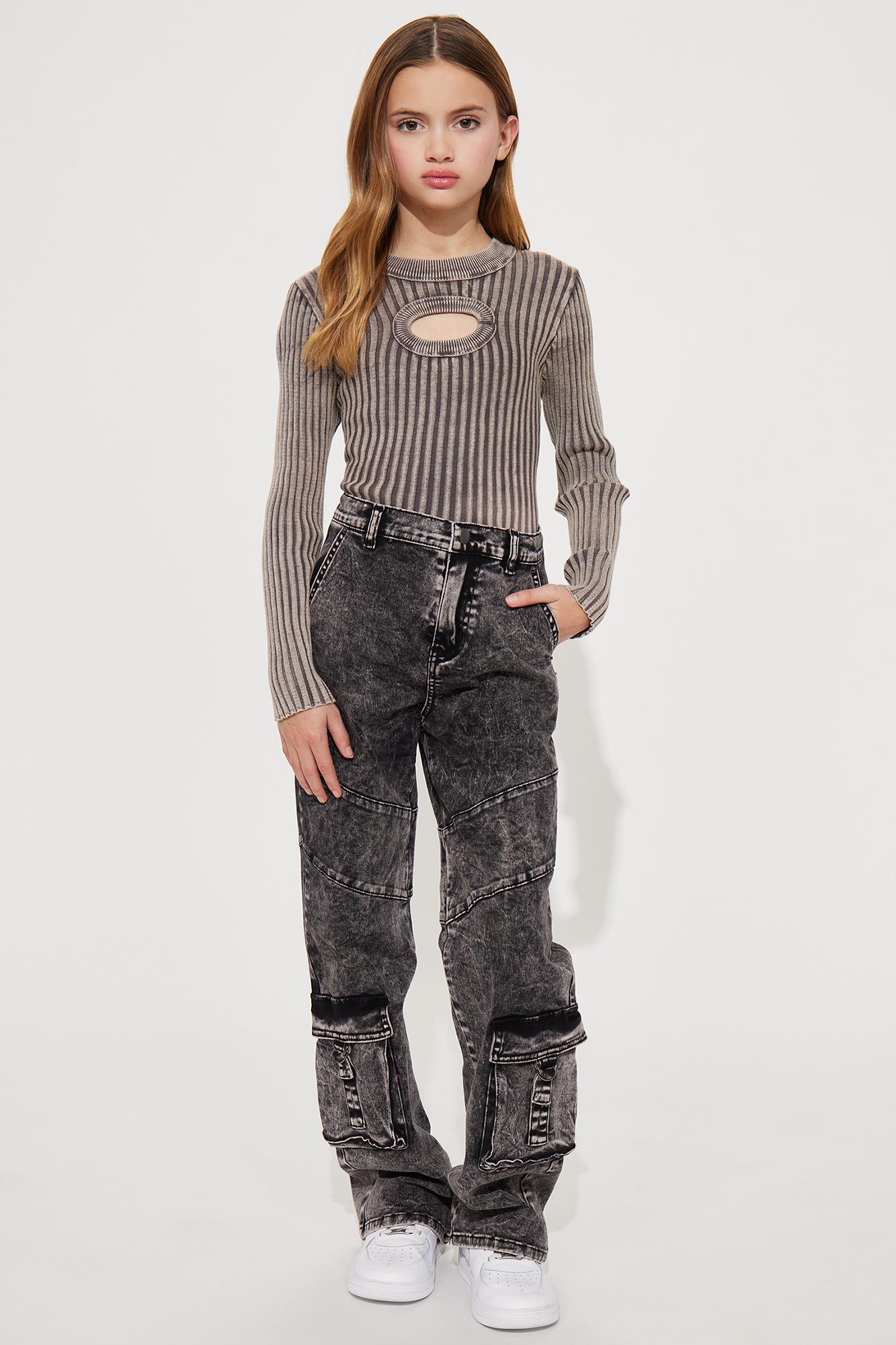 Mini Ride 'Em Cowboy Cargo Pant - Black