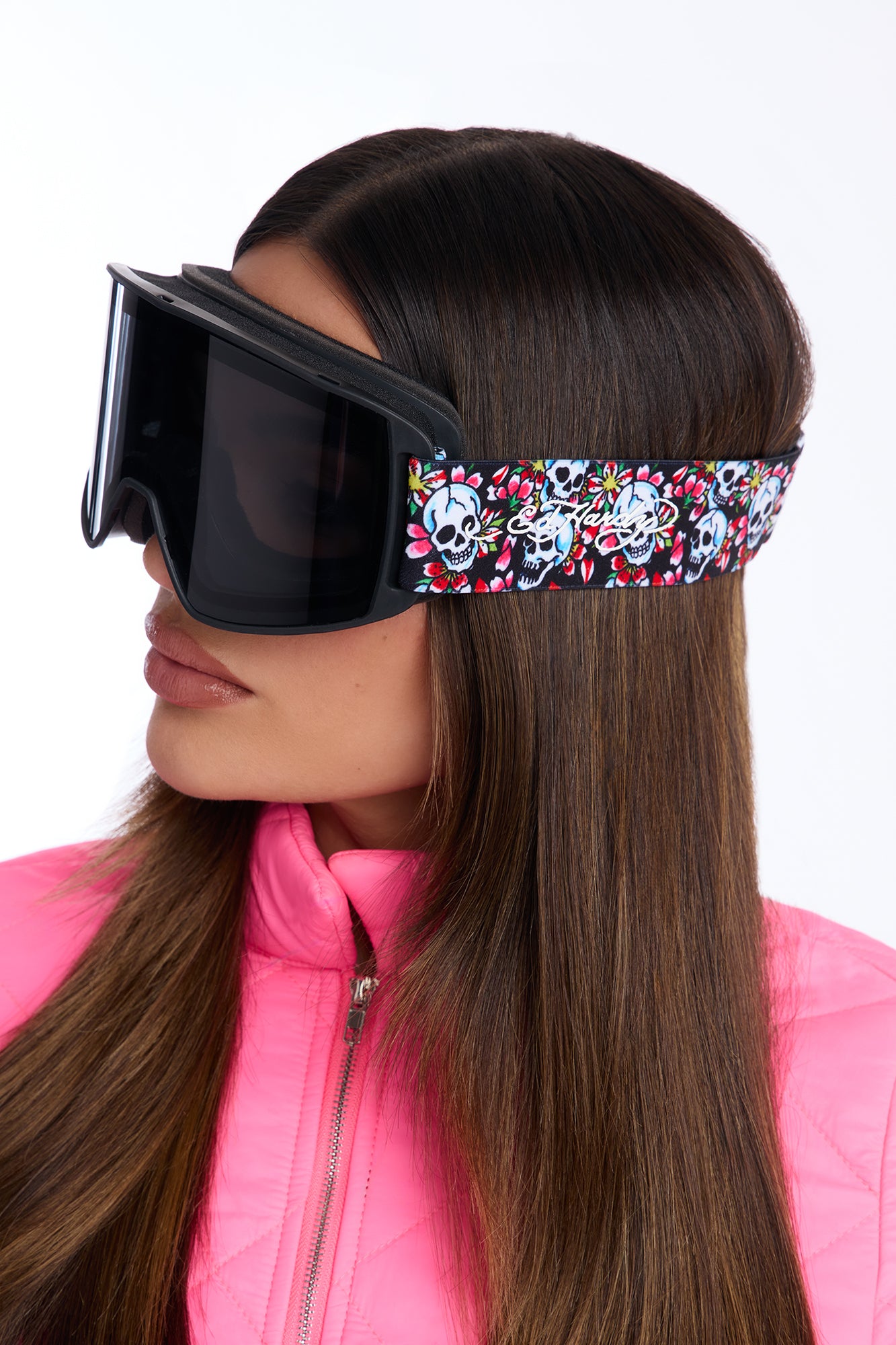 Ski Head Ed Hardy Snowboard Ski Goggles - Black/Black