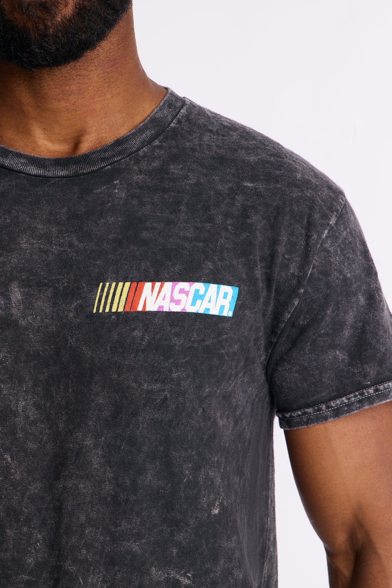 NASCAR Atlanta 500 Vintage Short Sleeve Tee - Black Wash