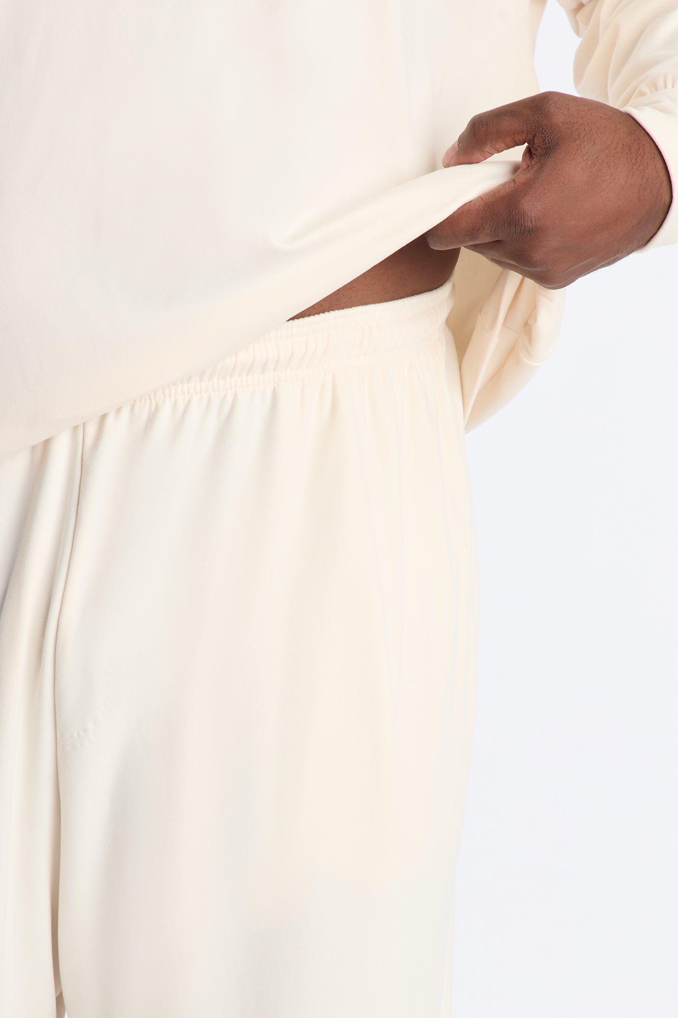 Off Duty Lounge Fleece Set - Stone