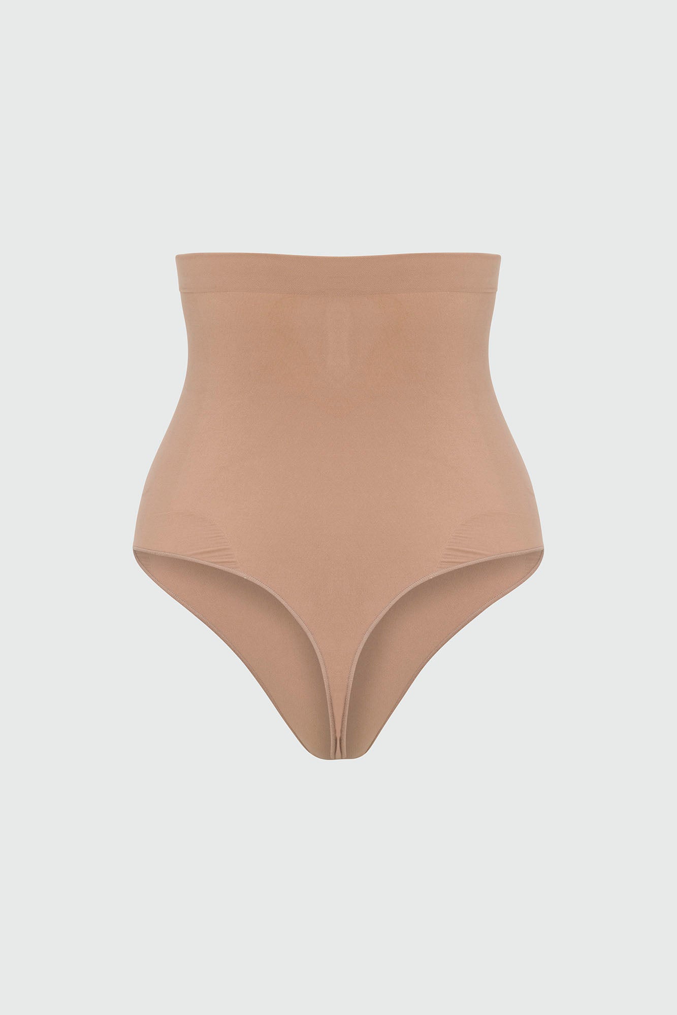 Nova Sculpt Seamless Strong Compression High Waisted Thong - Nude