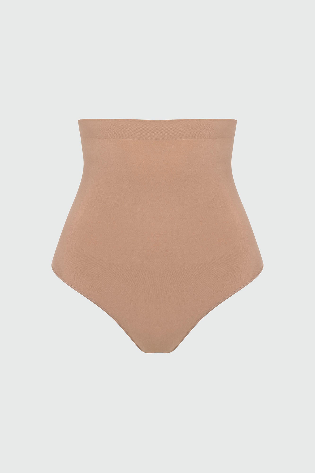 Nova Sculpt Seamless Strong Compression High Waisted Thong - Nude