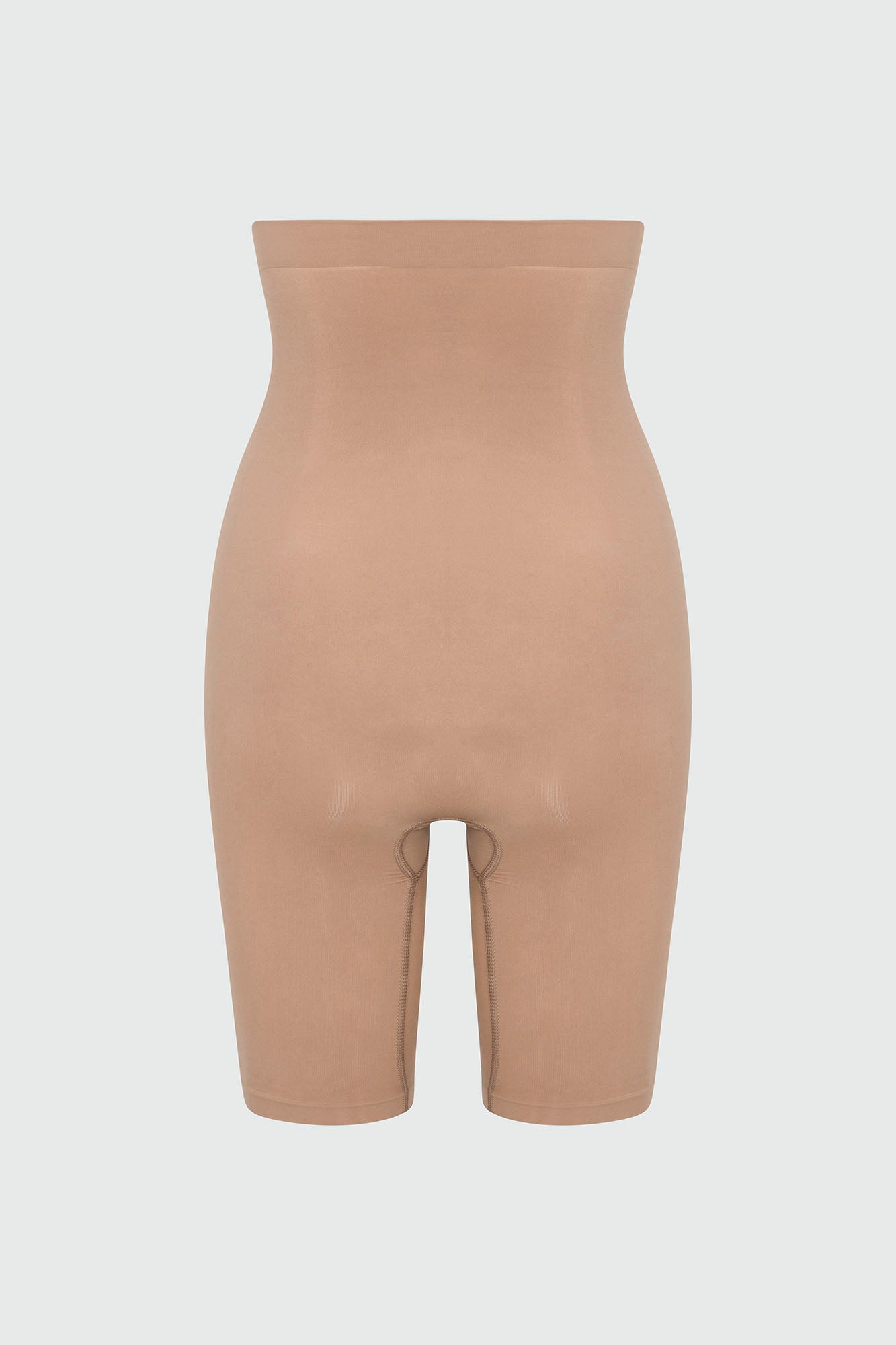Nova Sculpt Seamless Strong Compression High Waisted Thigh Shaper - Nude