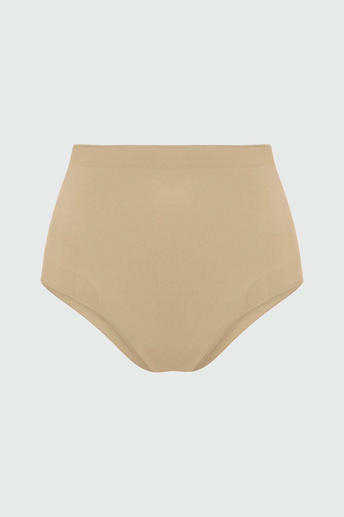 Nova Sculpt Seamless Strong Compression Mid Waist Brief - Sand