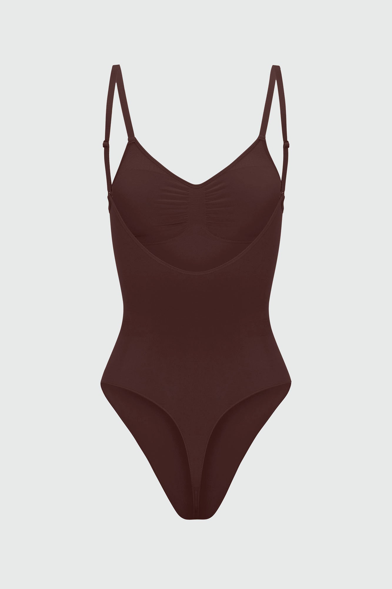 Nova Sculpt Seamless Strong Compression Low Back Thong Bodysuit - Coco