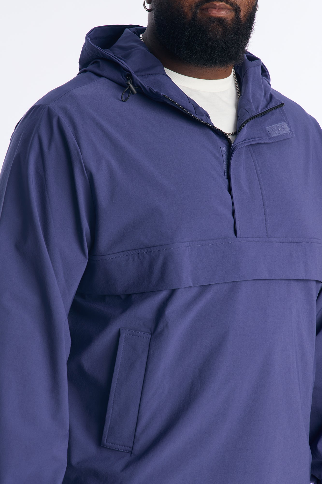 Desert Storm Pullover Anorak - Navy