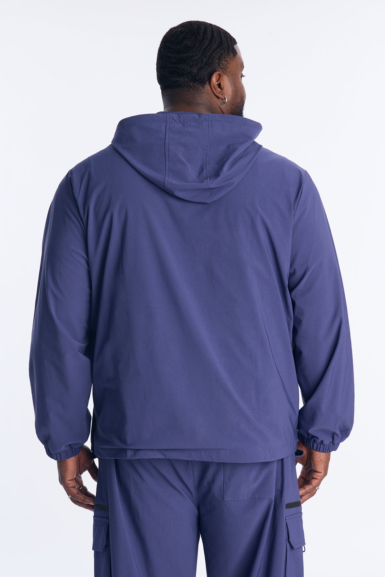 Desert Storm Pullover Anorak - Navy