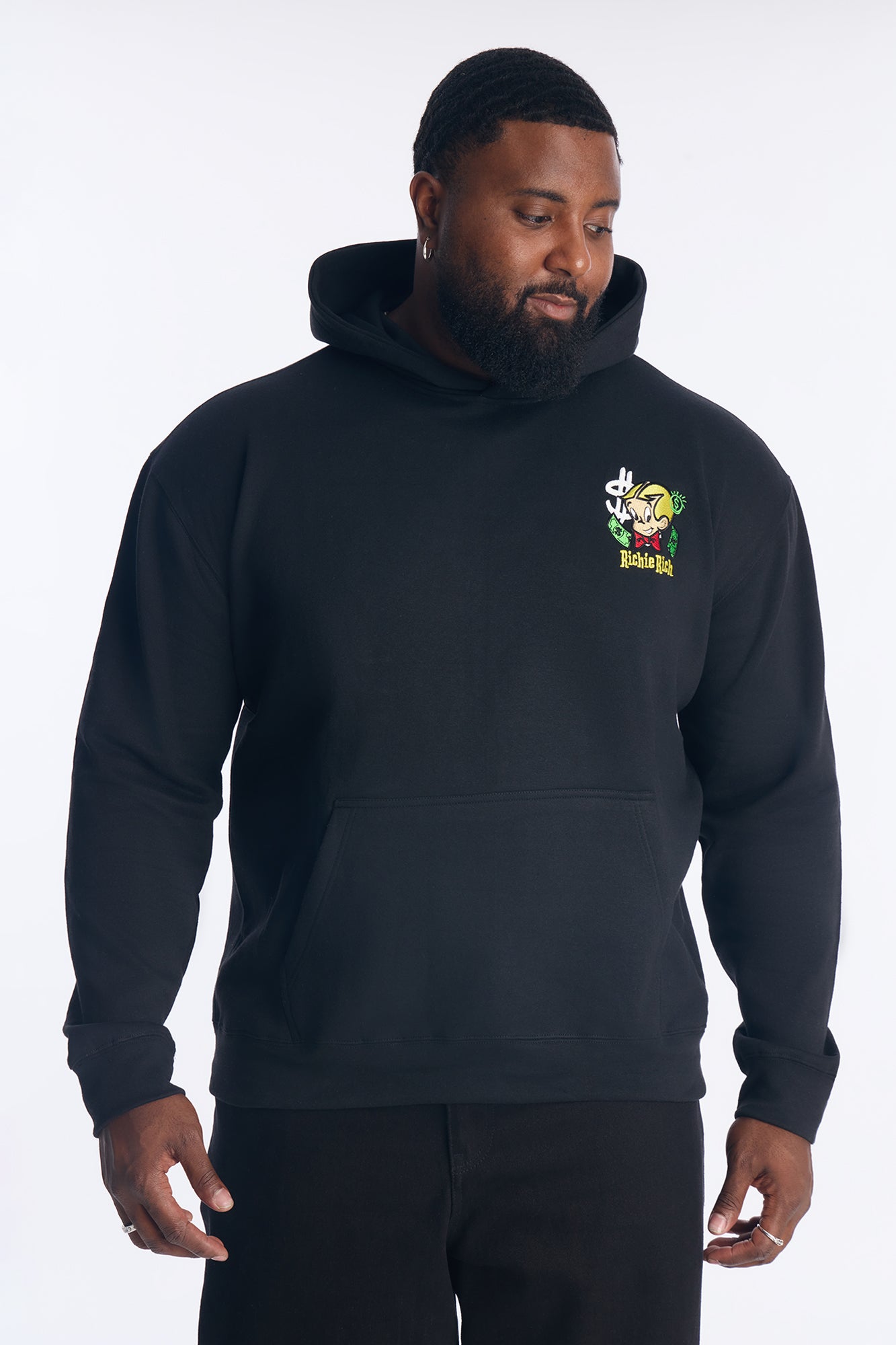 Richie Rich We Keep Winning Hoodie - Black