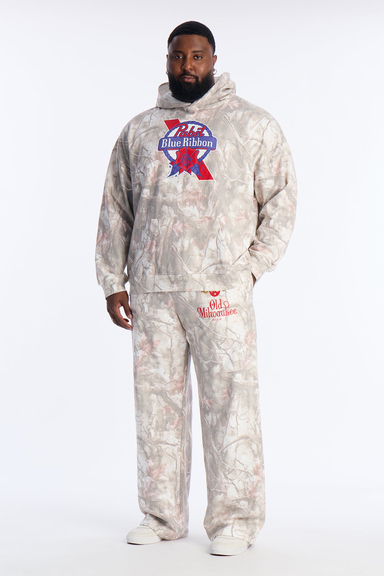 Old Milwaukee Beer Sweatpants - Camouflage