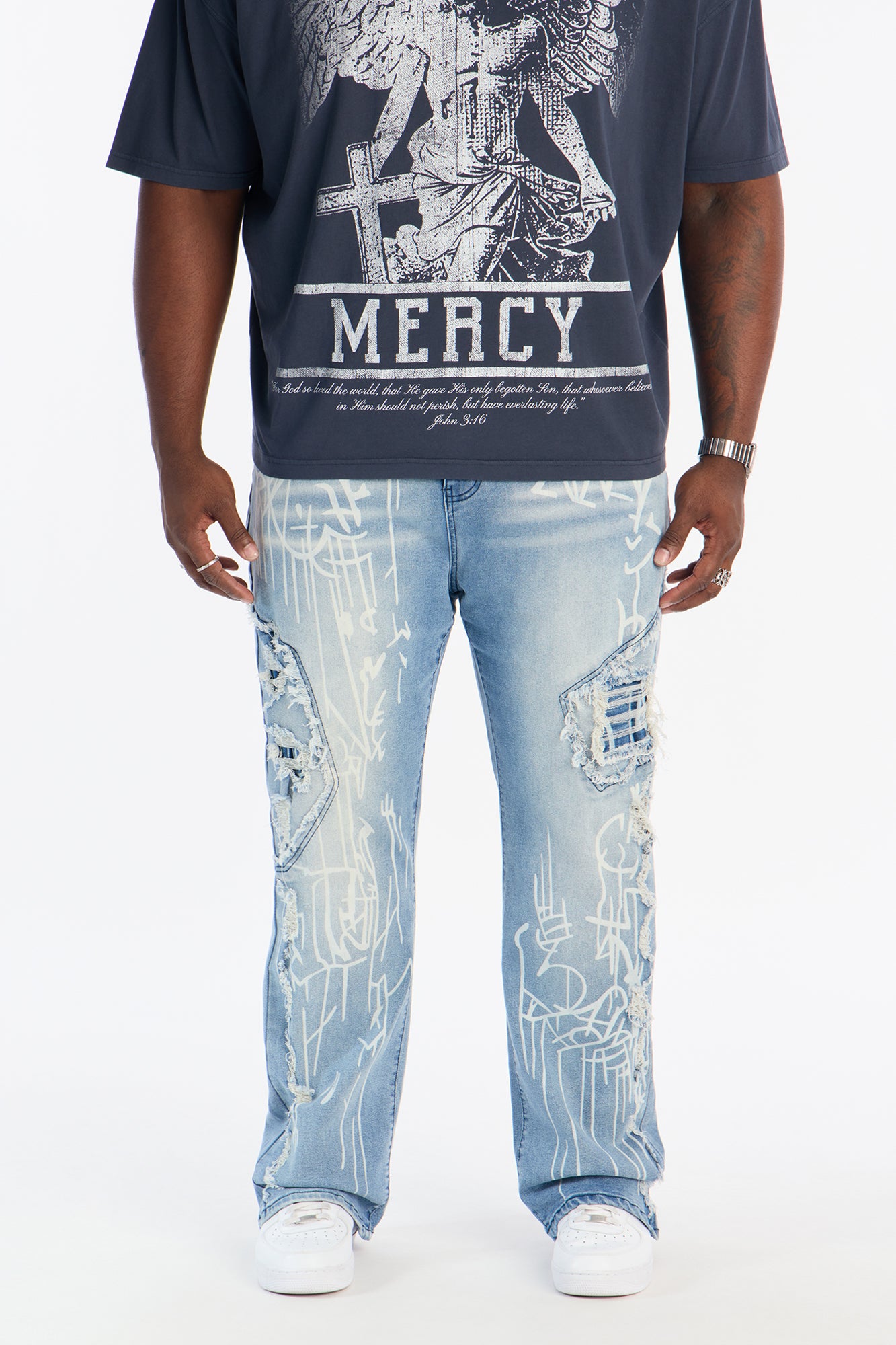 Bootcut Tag Me Up Jean - Medium Blue Wash