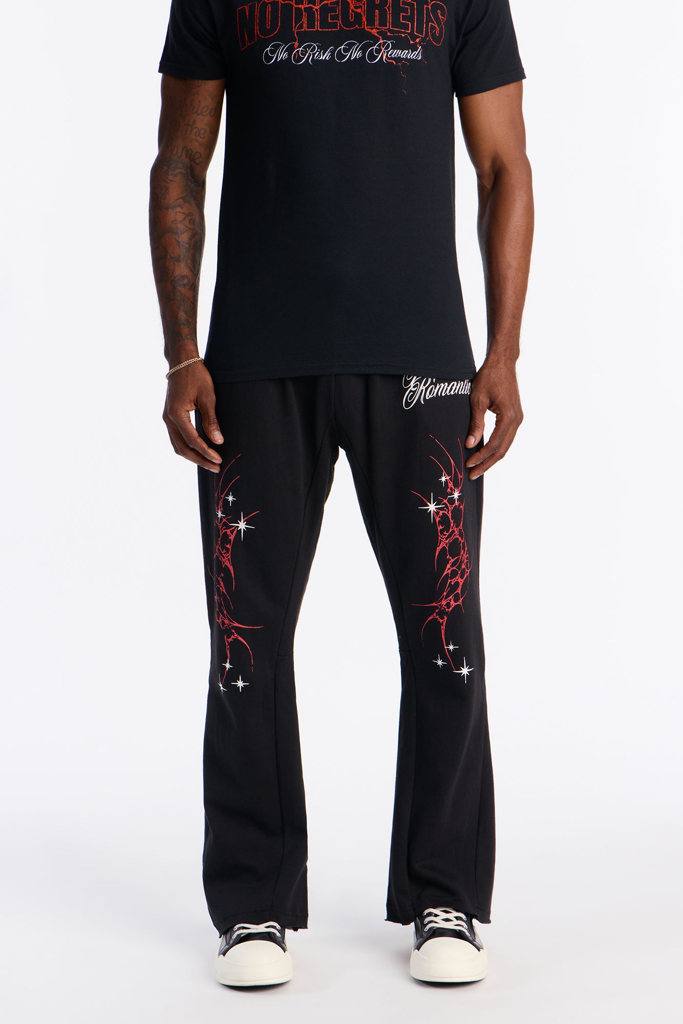 Hopeless Romantic Sweatpants - Black